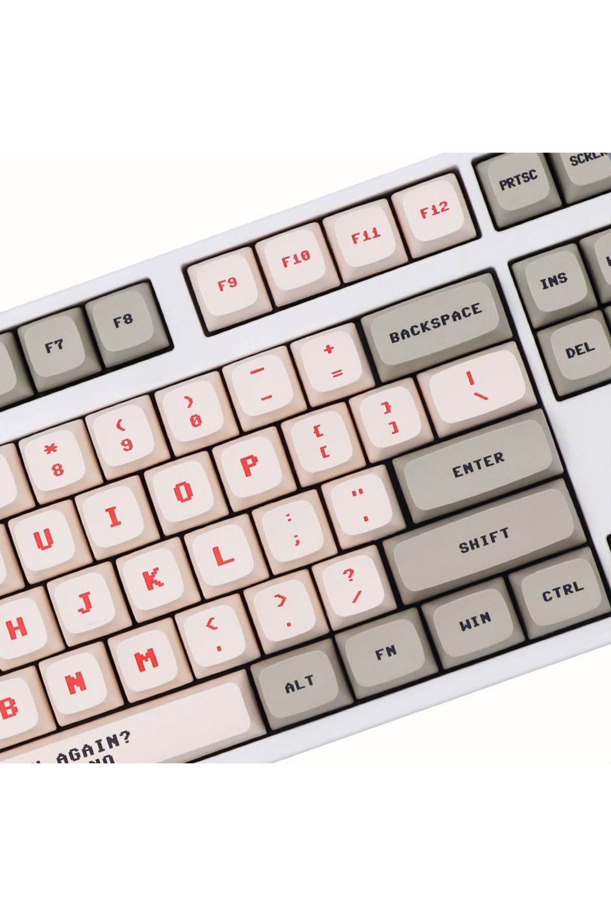 Choice-138 Keys Bagged 138 Keys Anime Retro Red And White Machine Keycaps Dye Sub Pbt Xda Profile For Mx Sw 4