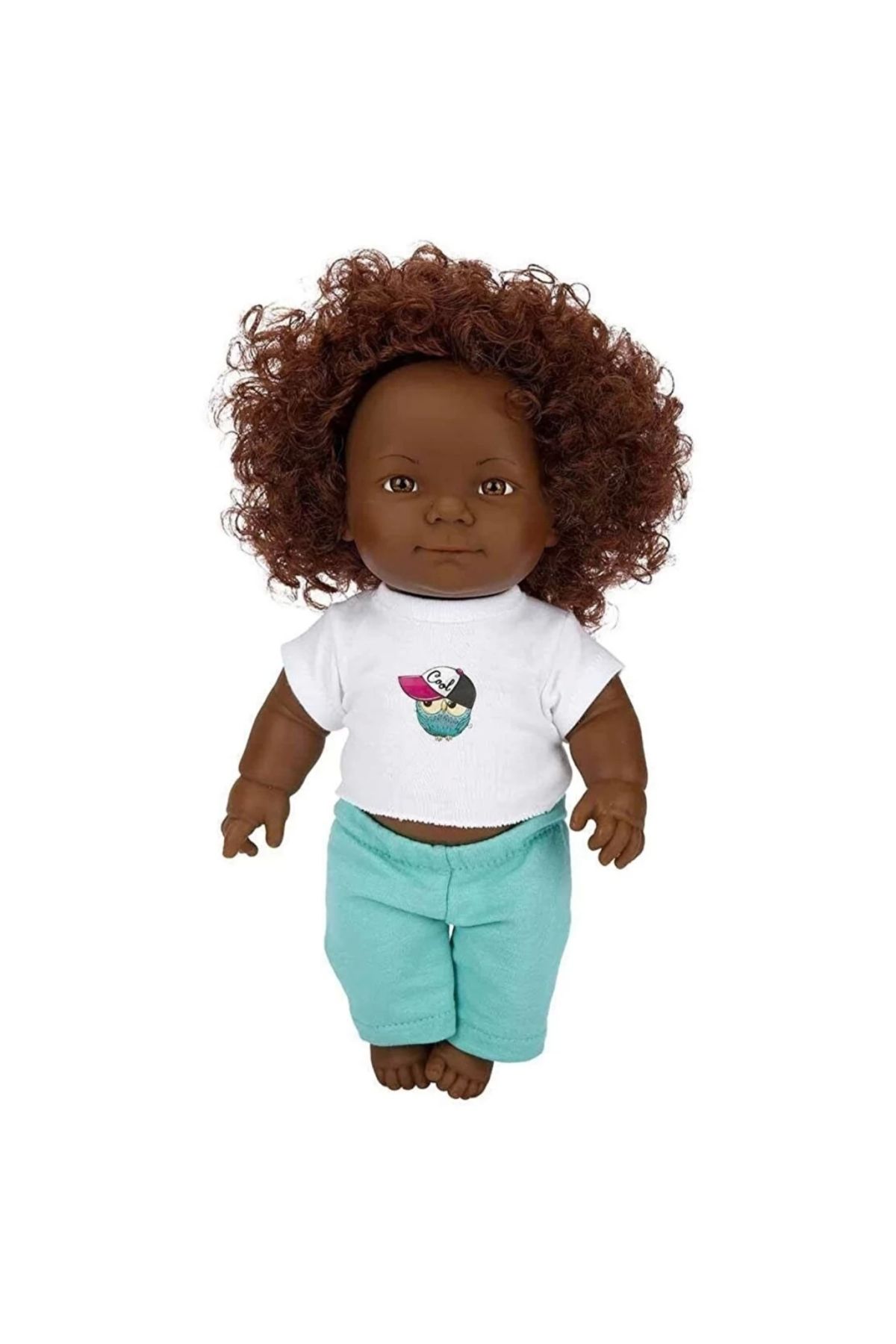 Finetoo Çocuk Dada Et Bebek Saçlı 35 cm