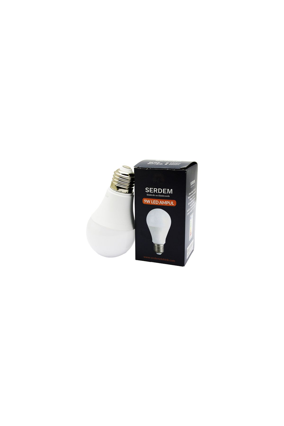 MELFSHOP 9W E27 GÜNIŞIĞI LED AMPUL (K0)