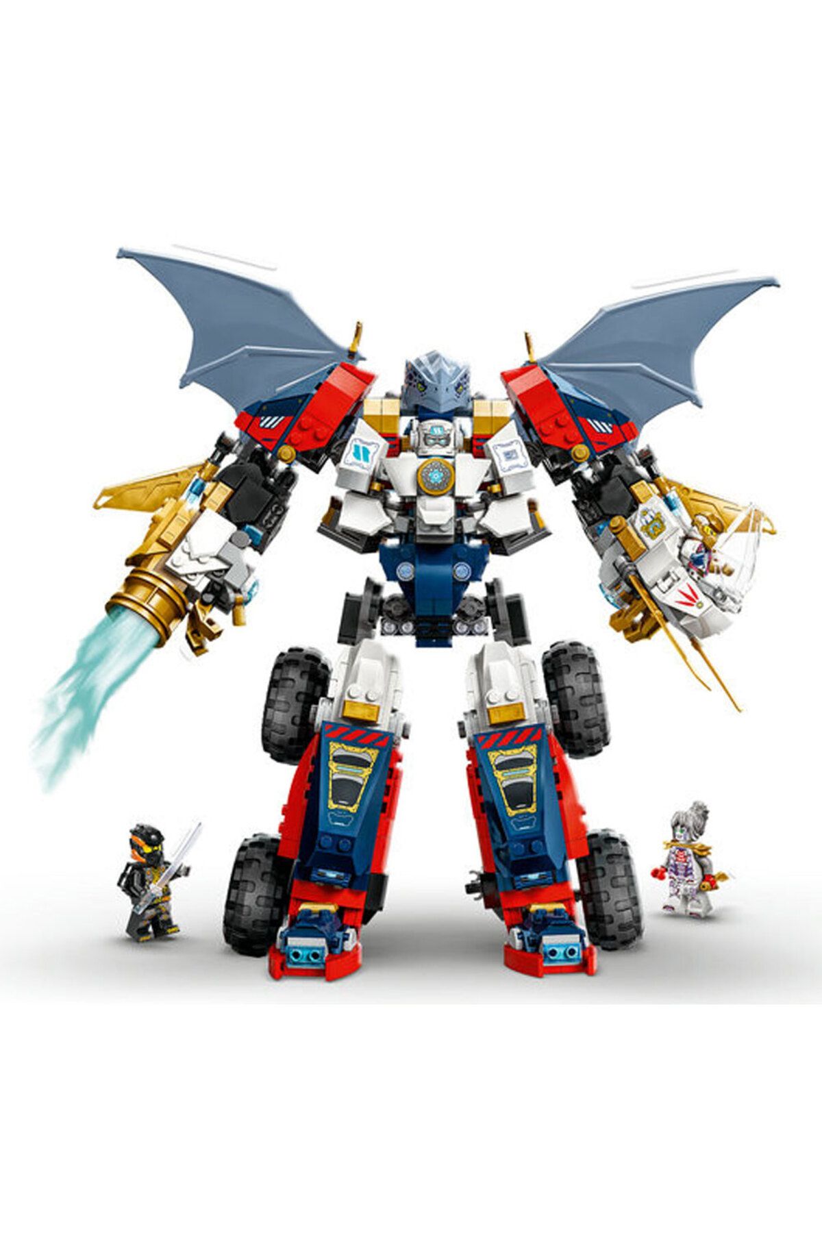 LEGO-® NINJAGO® Zane’s Ultra Combiner Mech Toy 4-in-1 Building Set 71834 3