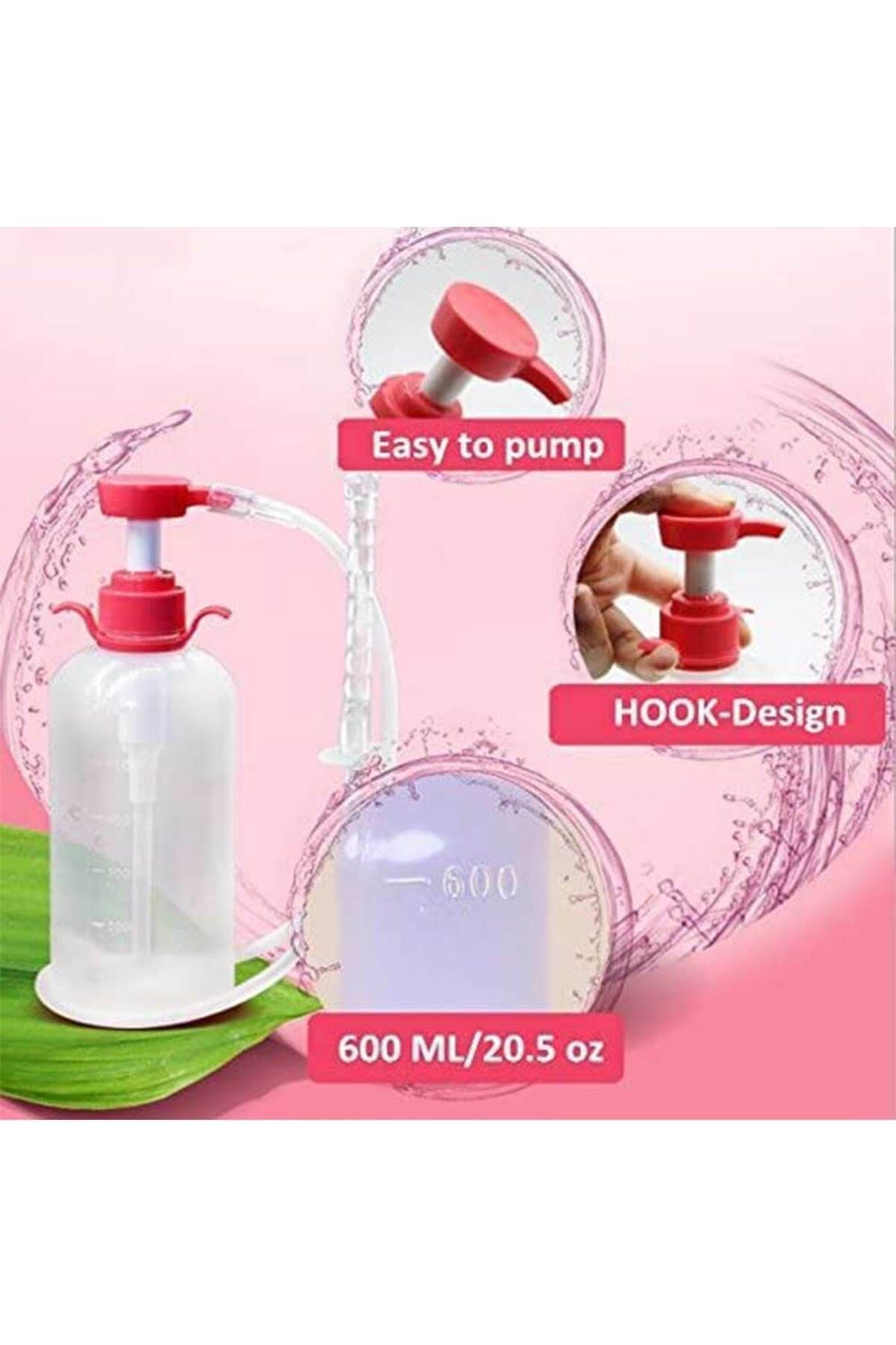 Choice-600ML Bidet Vaginal Clearner Anal Douche Enema Ass Anus Cleaning Syringe Washing Irrigator Clean ... 4