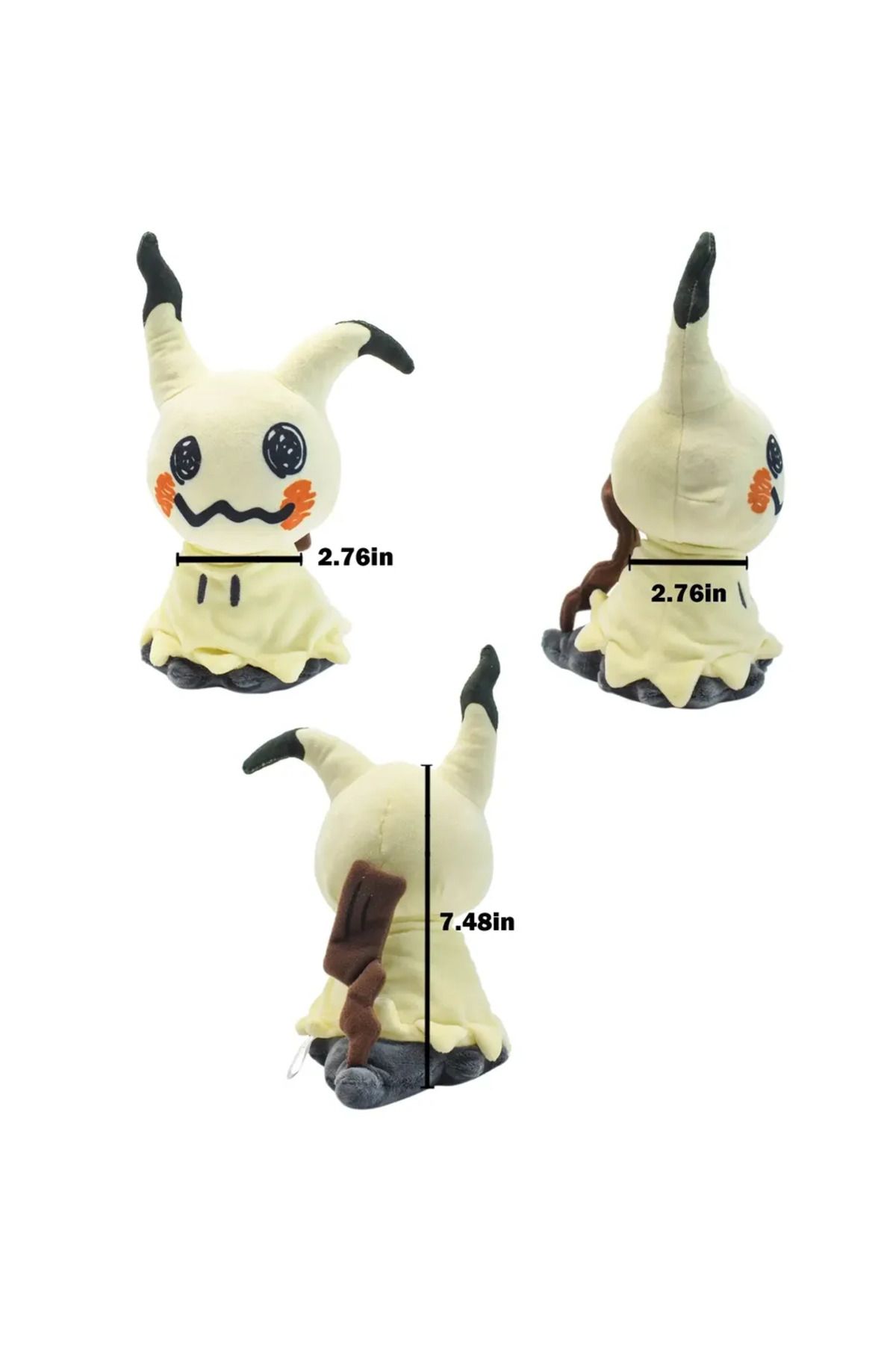 Choice-11cm-30cm Mimikyu Eevee Stuffed Plush Toy,birthday Kids Gifts,christmas,anime Character Dolls 7" 3