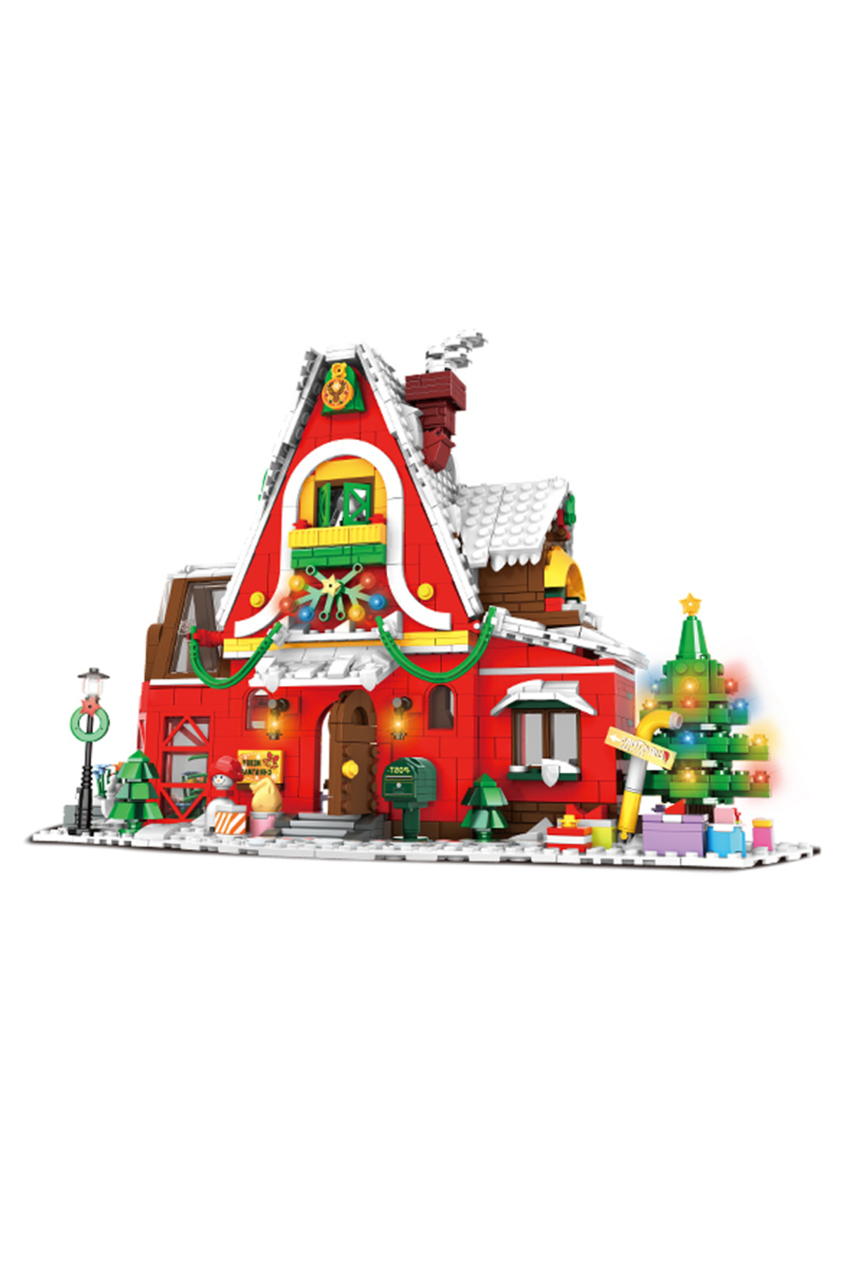 0276 2023 خلاقیت شهری، دهکده زمستانی، خانه کریسمس، خانه هنر کریسمس، مدل ساختمان، بلوک‌های ساختمانی B