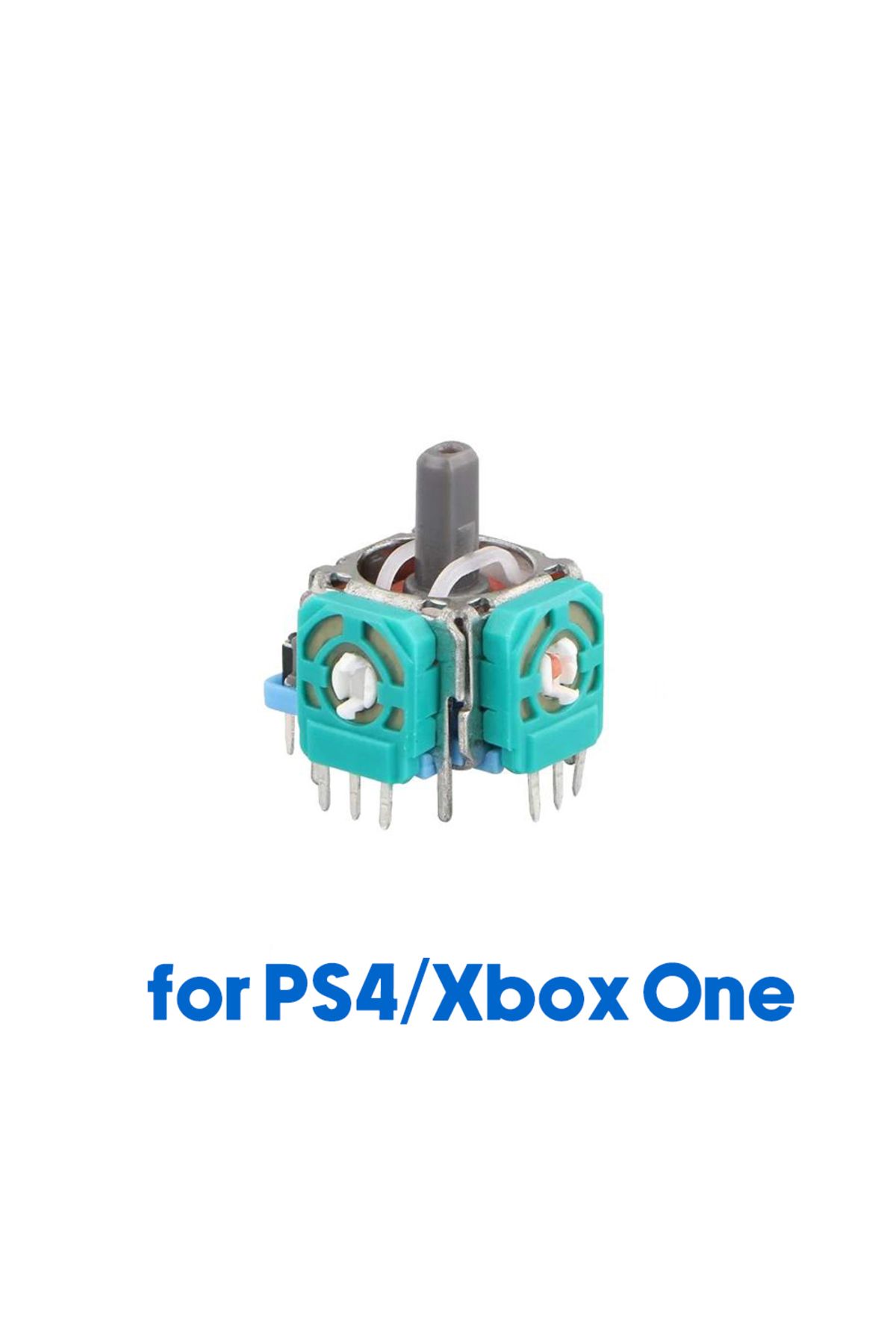 karbeen-قطعتان باللون الأزرق لجهاز PS4 Xbox 2025 الجديد بديل عصا التحكم التناظرية ثلاثية الأبعاد الأصلية ذات المحور التناظري ثلاثي الأبعاد 1