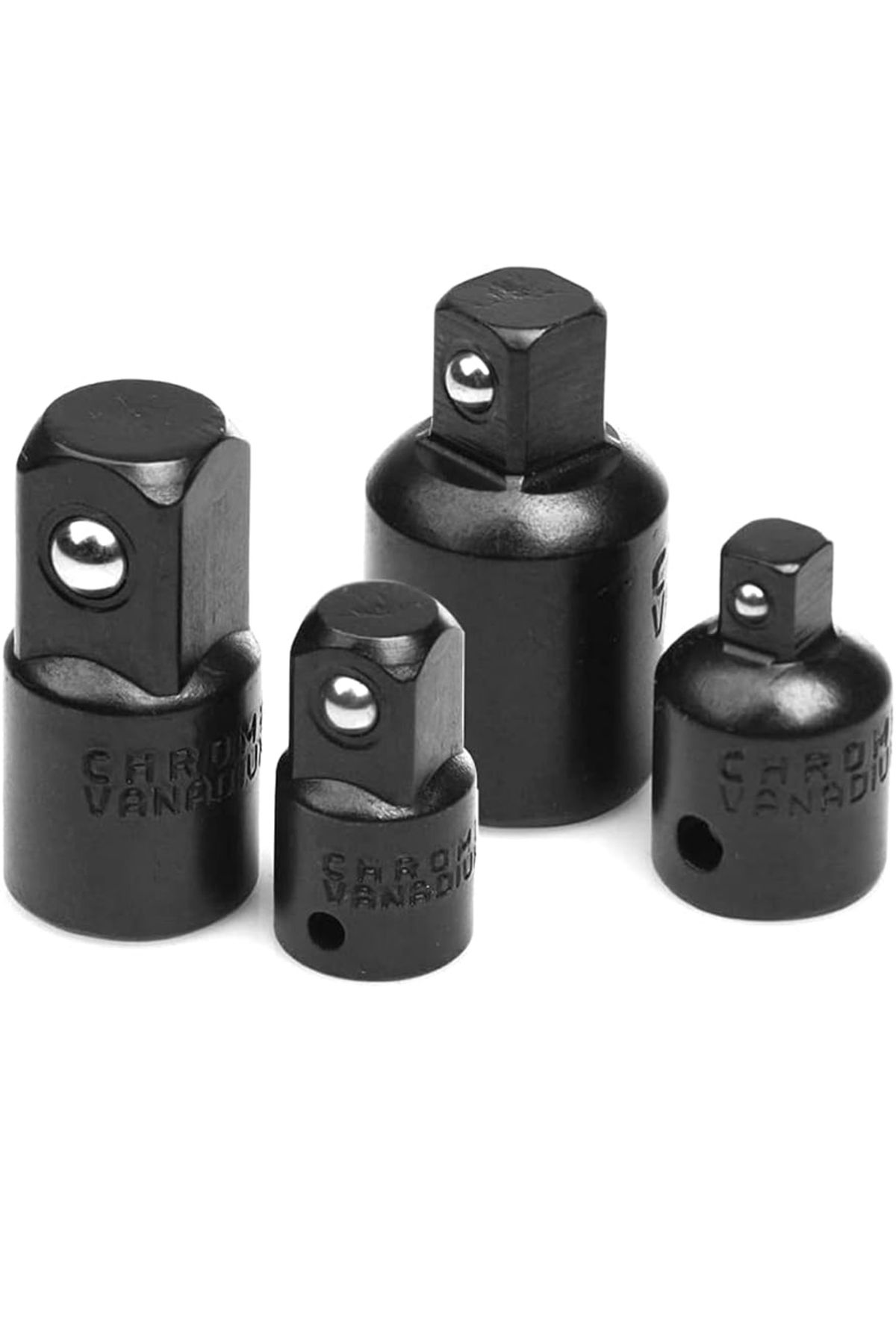 Choice-4pcs Socket Convertor Adaptor Reducer Set 1/2 To 3/8 3/8 To 1/4 3/4 To 1/2 Impact Drive Socket Ad... 7