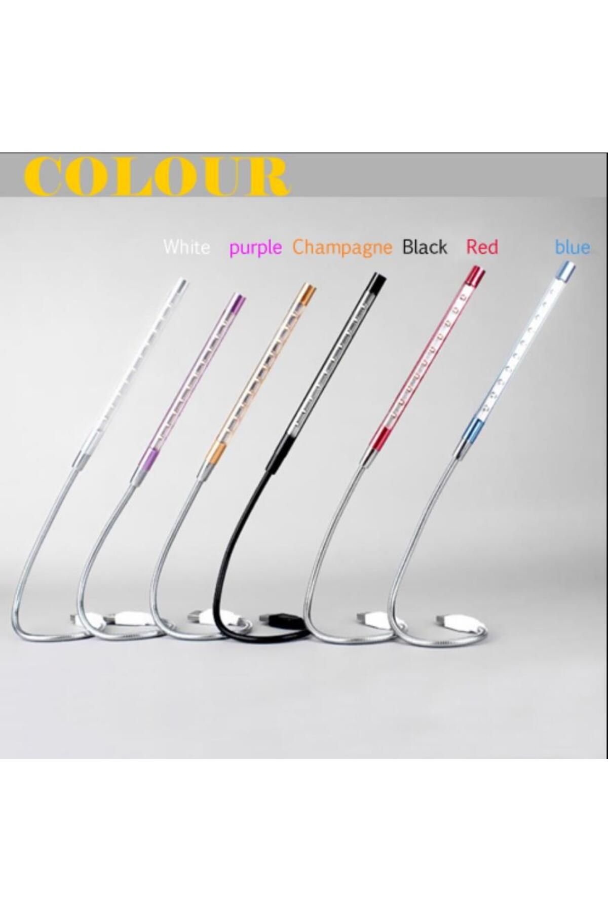 Choice-Black Metal Material Usb Led Lights Book Lamp 10leds Flexible Book Reading Light Table Lamp For Note 2