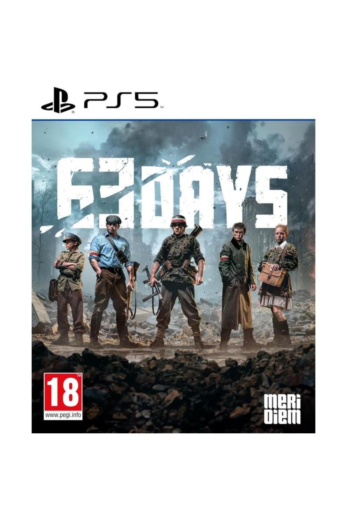 MERİDİEM 63 Days The Home Army Edition PS5 Playstation 5