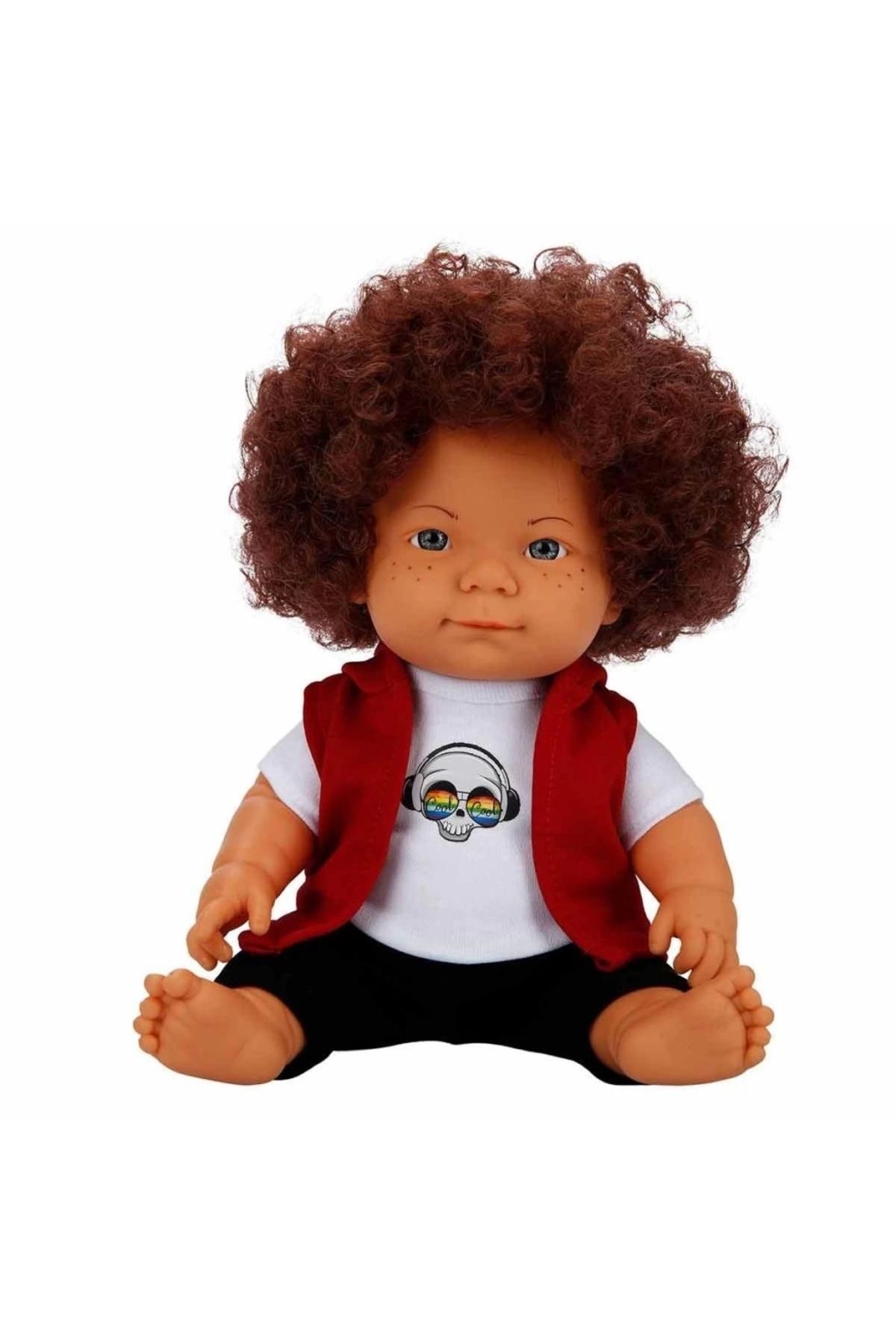 Basic Fun Çocuk Kıvırcık Saçlı Curly Bebek 35 cm