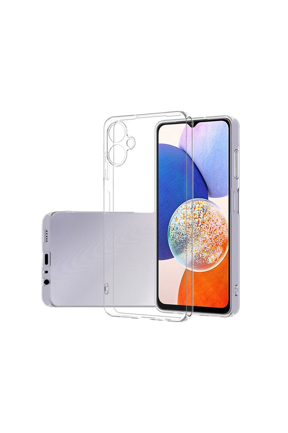 Microcase Samsung Galaxy A06 FE ile Uyumlu Slim Serisi Soft TPU Silikon Kılıf - Şeffaf AL3324