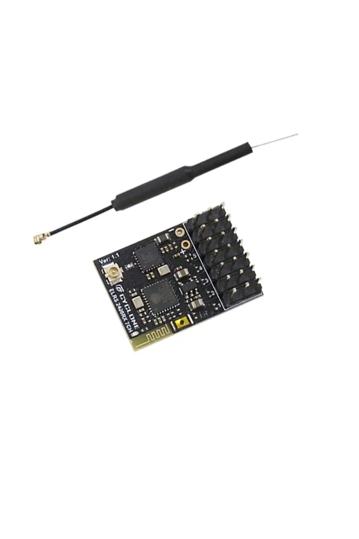 Choice-1pcs Elrs 2.4ghz Pwm 7ch Crsf Receiver Support Elrs 3.2 Pwm/crsf Protocol Copper Pipe Antenna For Rc 4