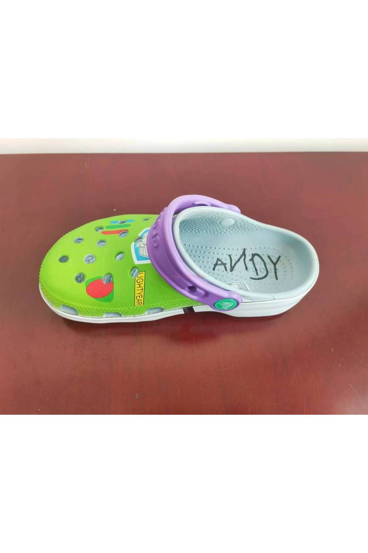 Choice-Disney Cartoon Anime Cute Buzz Lightyear Anti Slip Children Slippers Woody Toy Story Kids Shoes N... 6