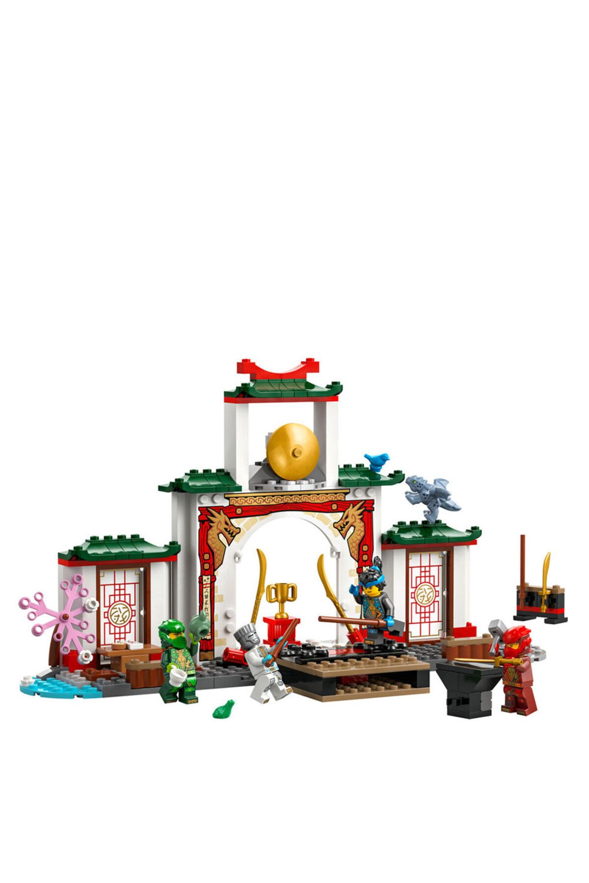 LEGO-NINJAGO Ninja Spinjitzu Temple 71831 - مجموعة بناء مكونة من 158 قطعة للأطفال من سن 4 سنوات فما فوق 3