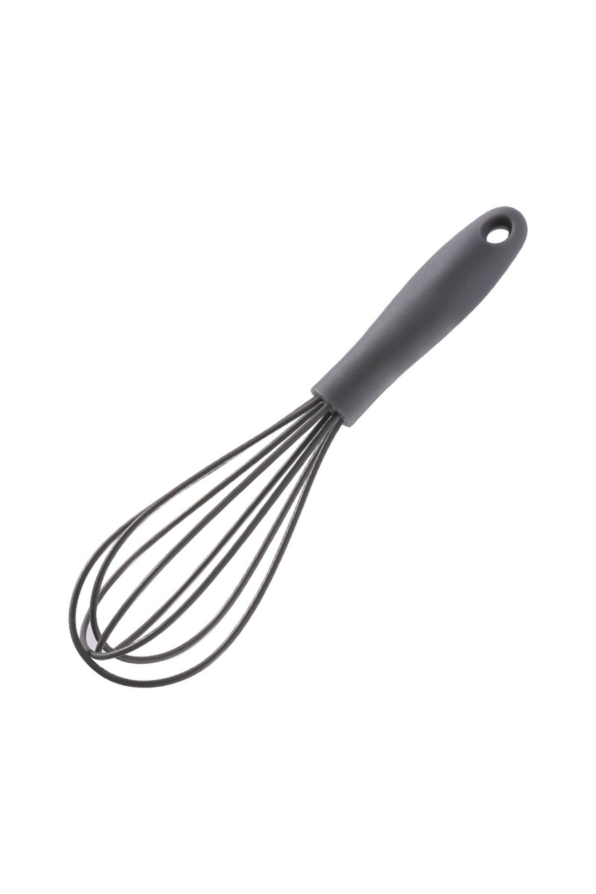 Choice-grey 6-inch Mini Children's Silicone Egg Beater Household Manual Cream Egg Mixer Kitchen Baking Tool 1