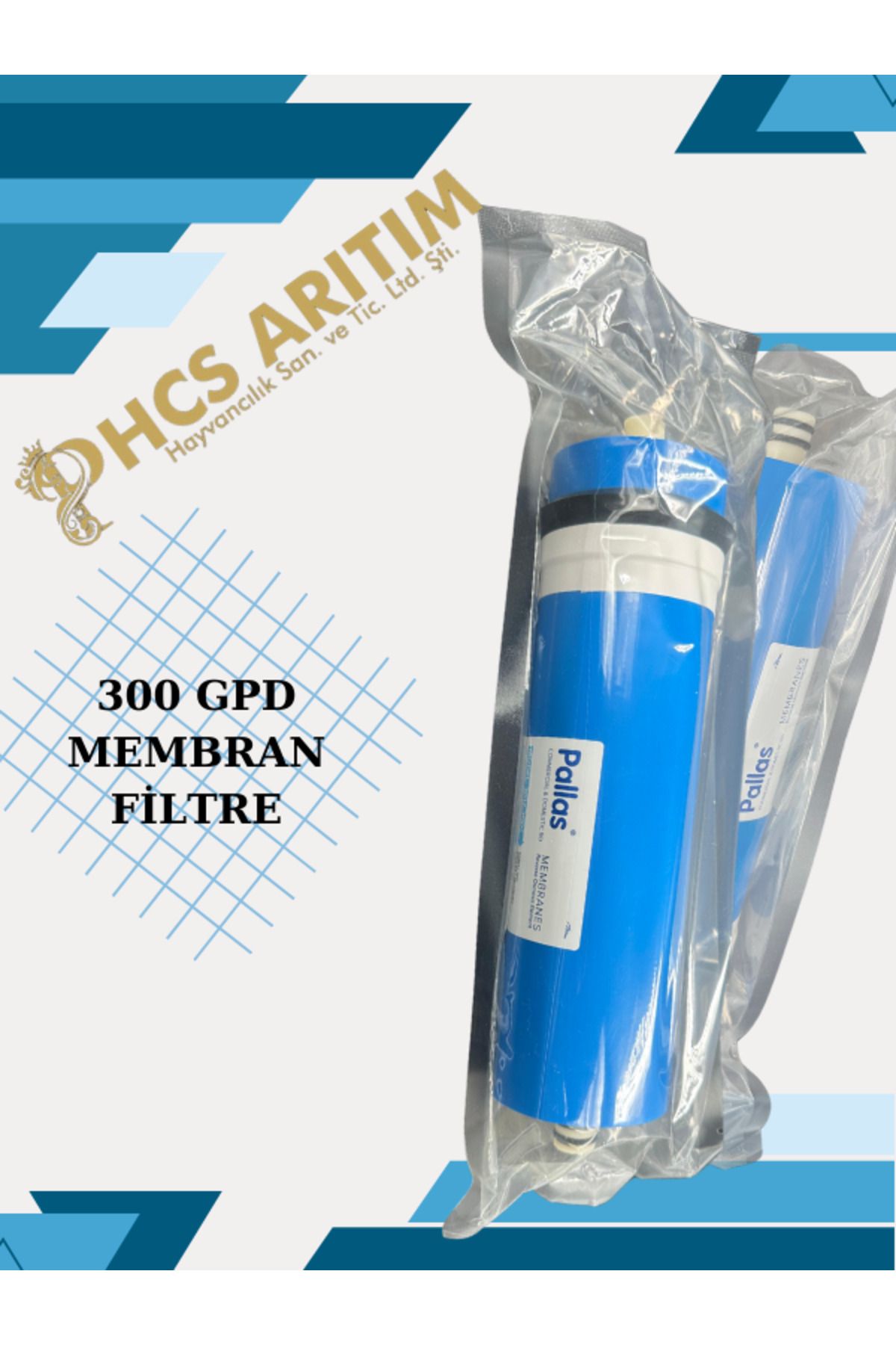 HCS 300 Gpd Süper Kalite Membran Filtre