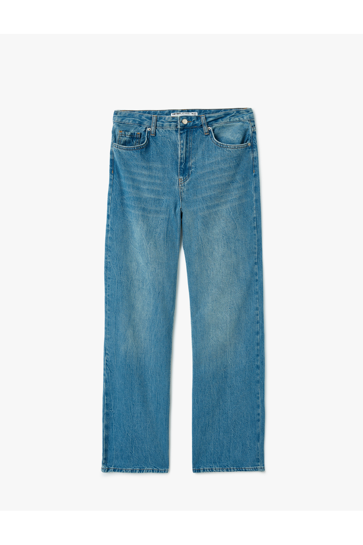 Koton Relax Fit Geniş Paça Denim Pantolon - Wide Leg Jeans