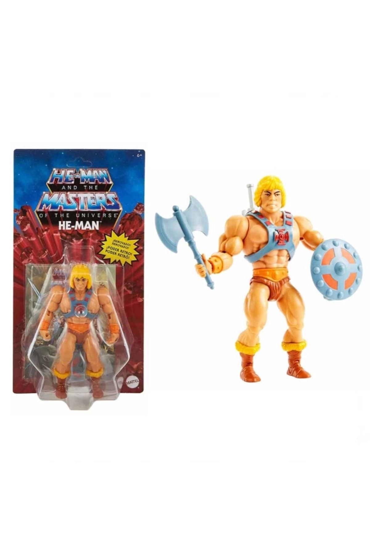 Basic Fun Çocuk He-Man ve Motu Origins Aksiyon Figürleri GNN84