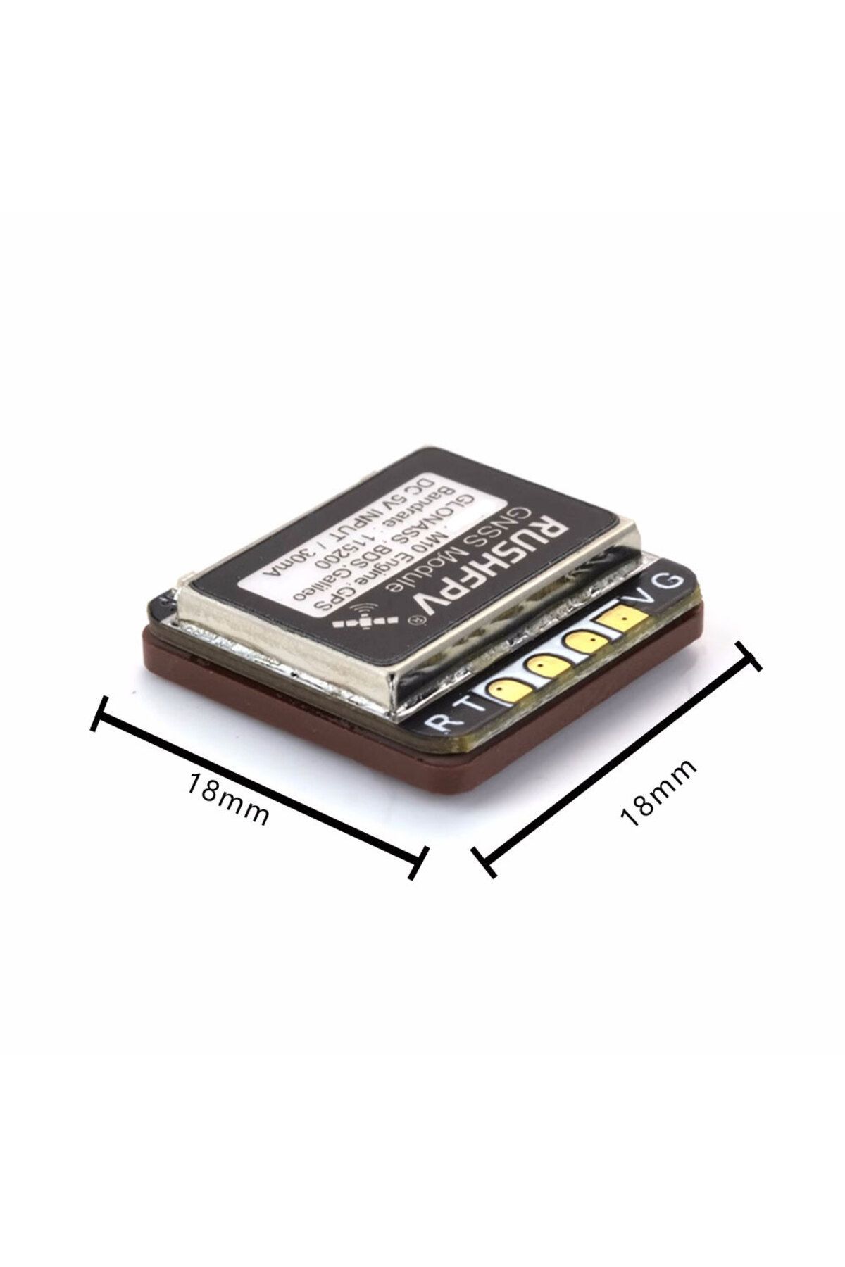 Choice-RUSHFPV GNSS MINI M10 UBX NMEA Dual Protocol GPS Module Built-in Ceramic Antenna for RC Airplane ... 2