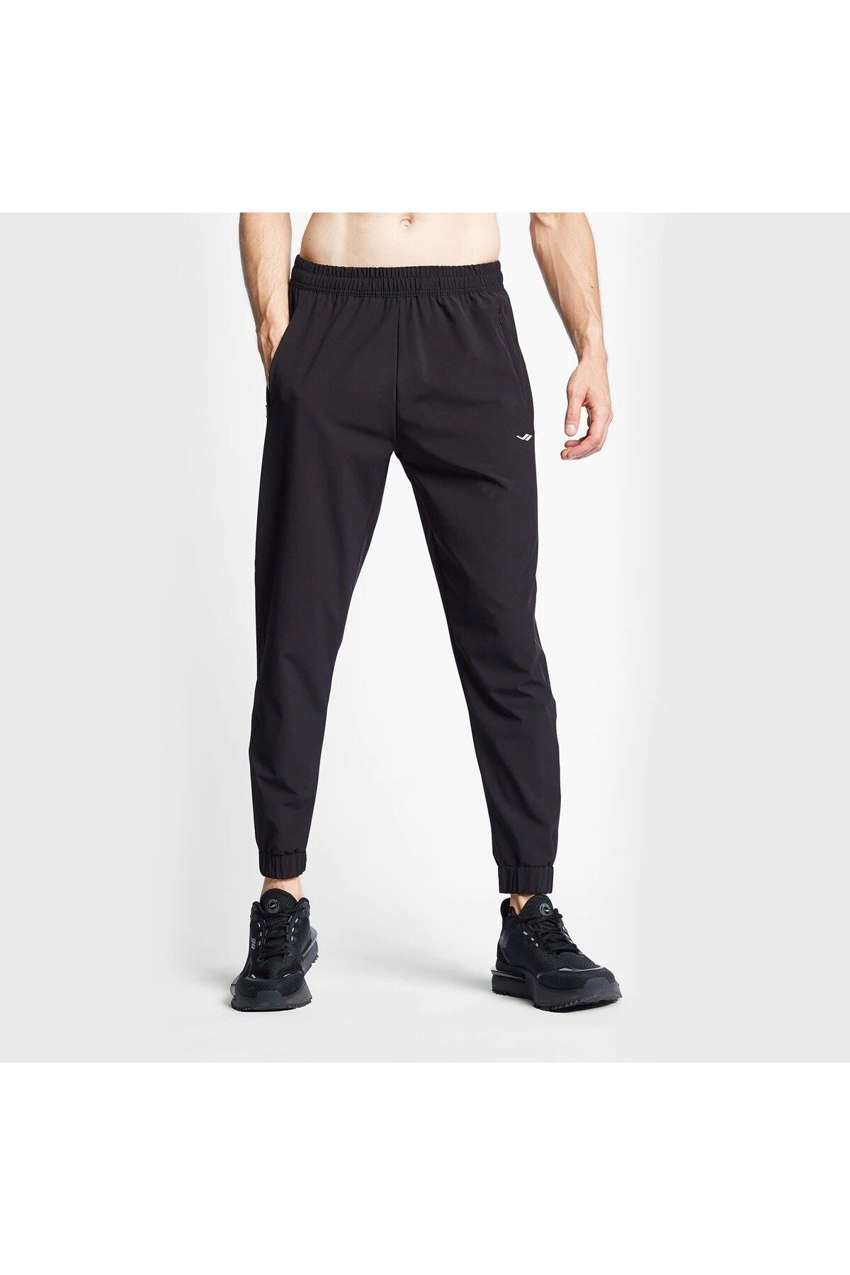 Lescon-Men's Sweatpants - 25S-1206-25B Black 3