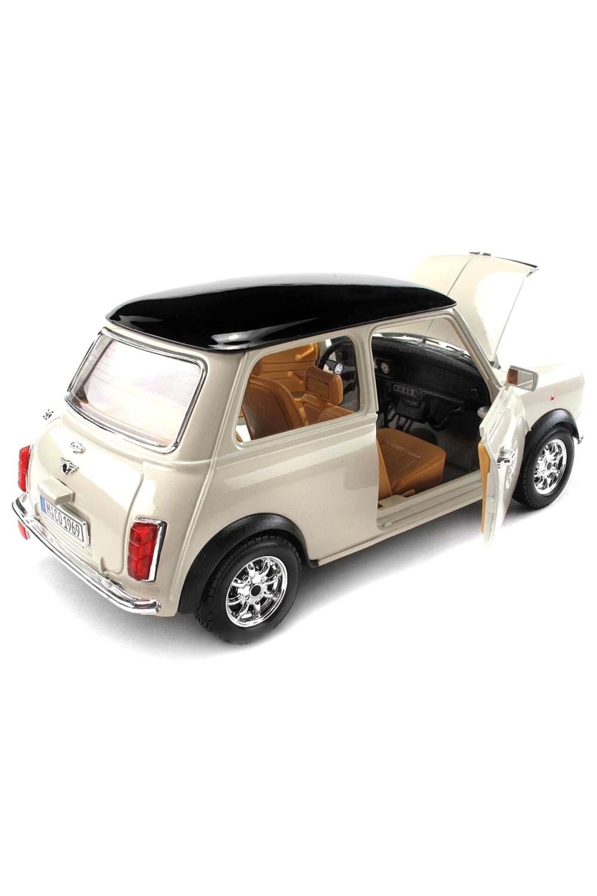 TWOX Nessiworld Bburago 1:18 Mini Cooper 1969 Model Araba fotoğrafı 5 (önizleme)