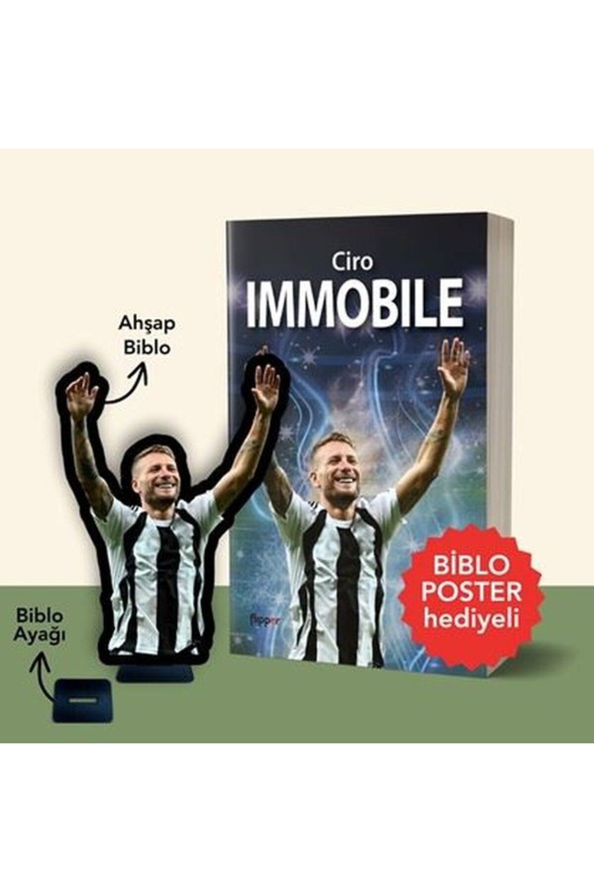 Flipper Yayıncılık Ciro İmmobile - Biblo Poster Hediyeli