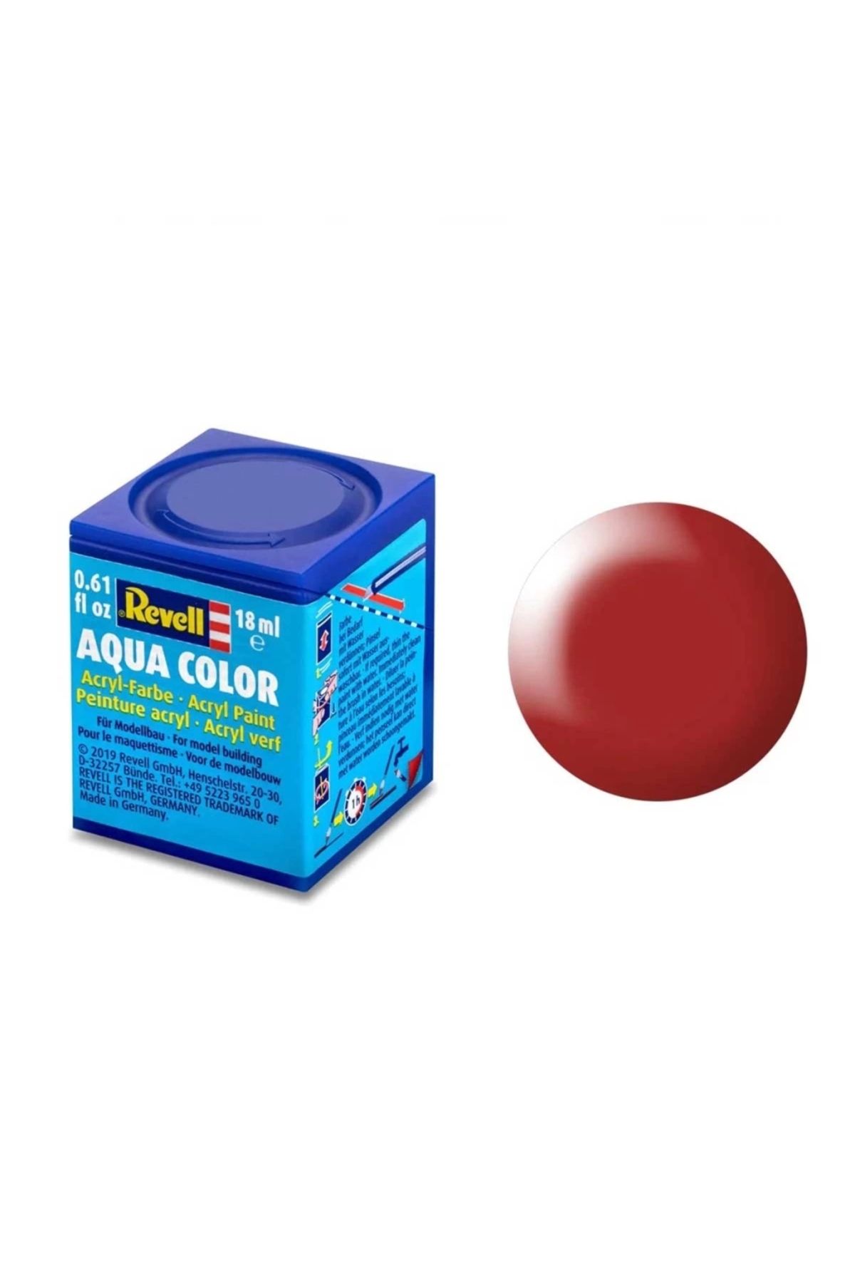 TWOX Çocuk Revell 330 - Aqua Color Fiery Red Silk - Mat Boya- 18 ml