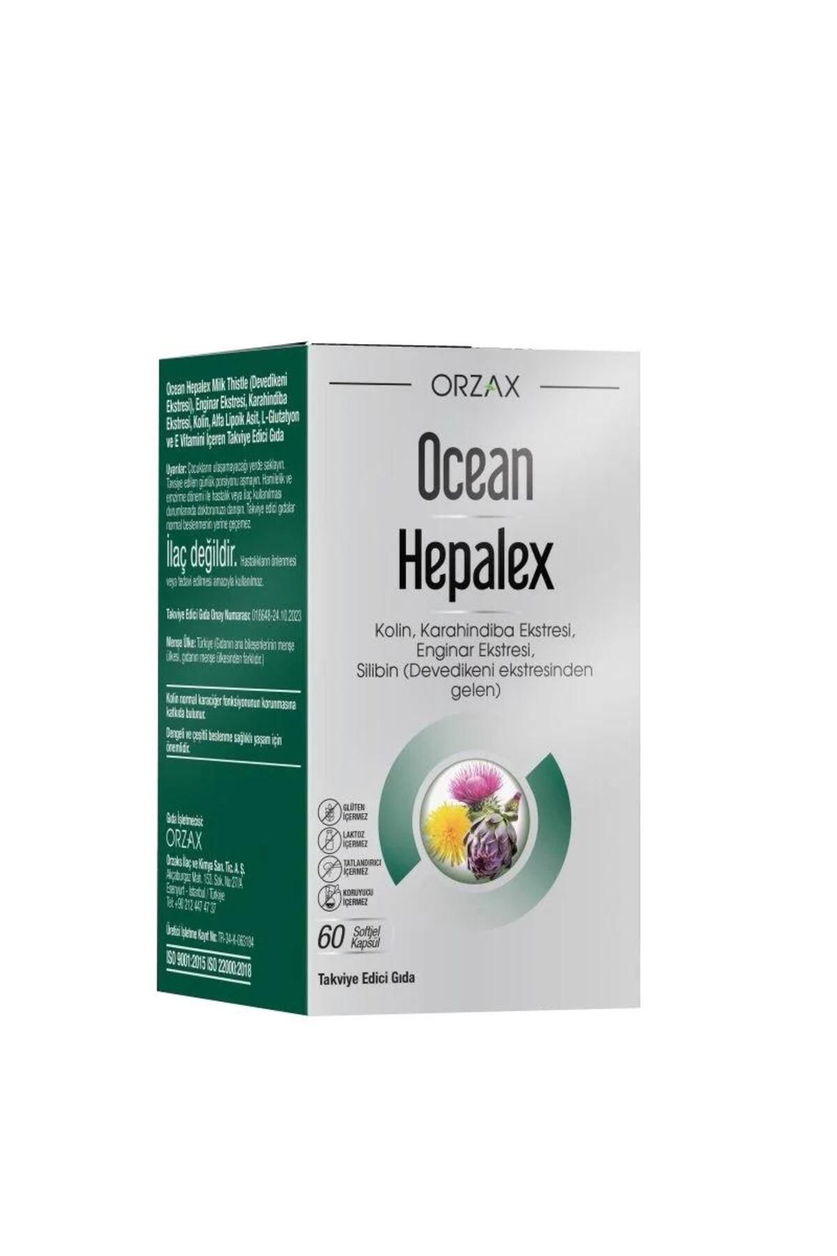 Ocean Orzax Ocean Hepalex 60 Softgel Kapsül