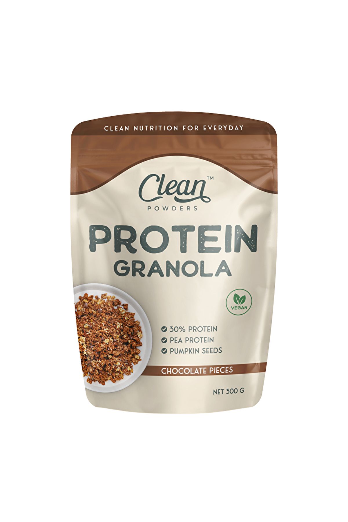 Clean Powders Protein Granola 300 Gr