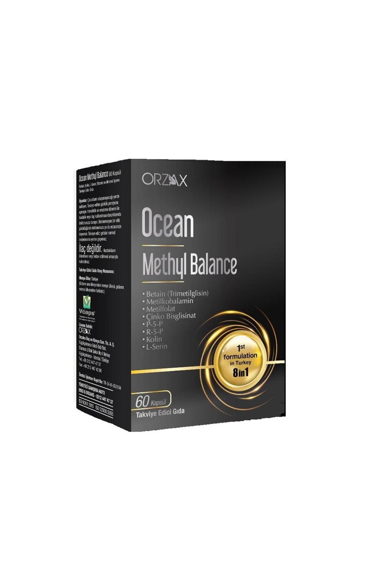 Ocean Orzax Ocean Methyl Balance 60 Bitkisel Kapsül