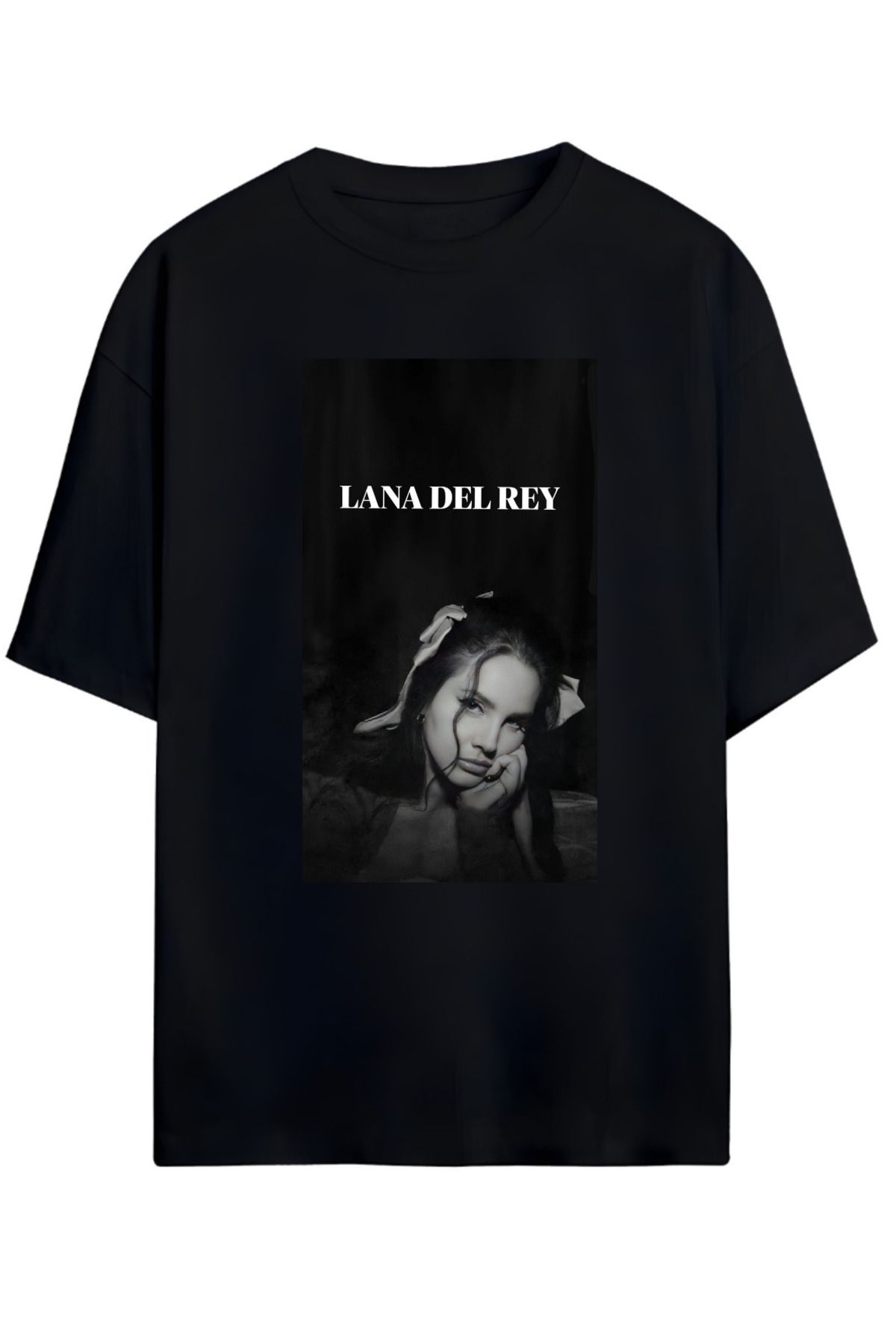 MAGORS LANA DEL REY TASARIMLI UNISEX YENİ SEZON OVERSIZE PAMUKLU  T-SHIRT