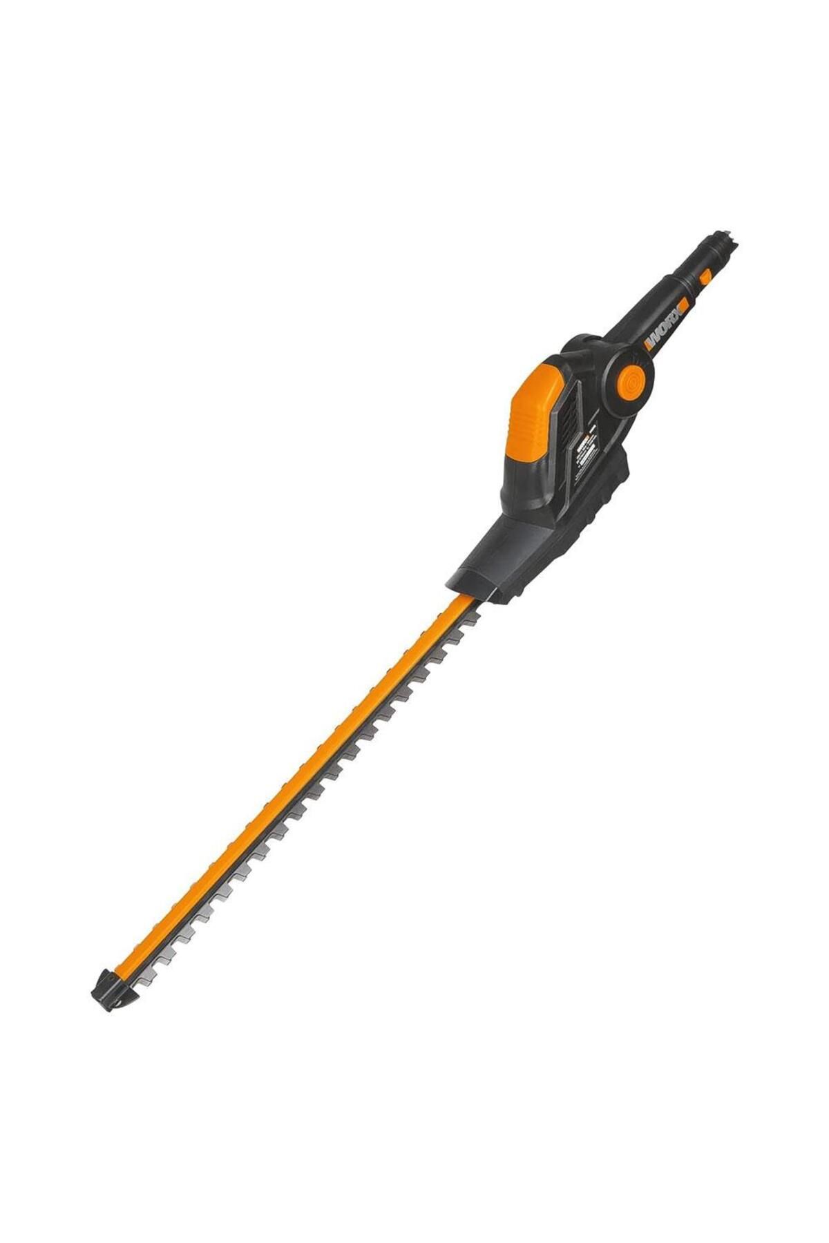 WORX WA0308 WG349E ile Uyumlu 45CM Profesyonel Açı Ayarlı Çit Budama Aparatı, Başlığı