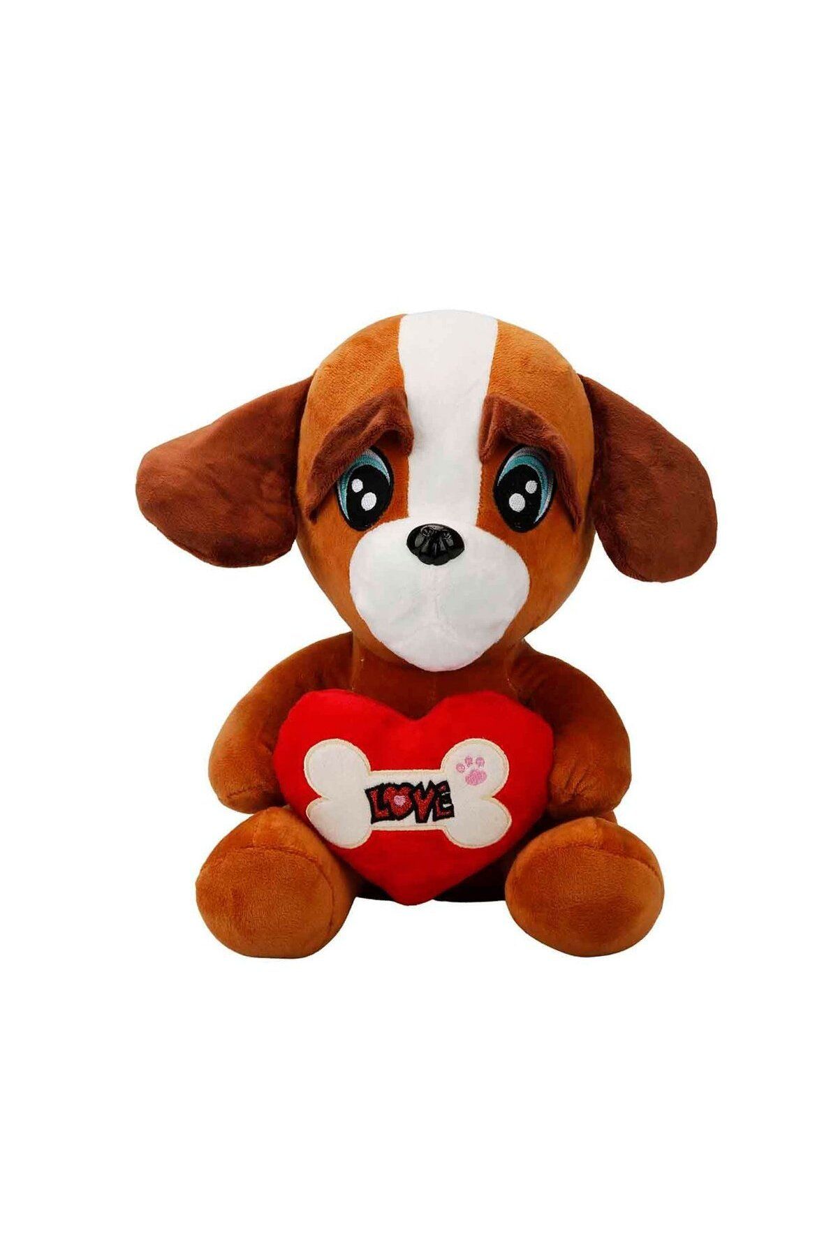 NillyToys 3183 Sunman, Kalpli Peluş Köpek 30 cm