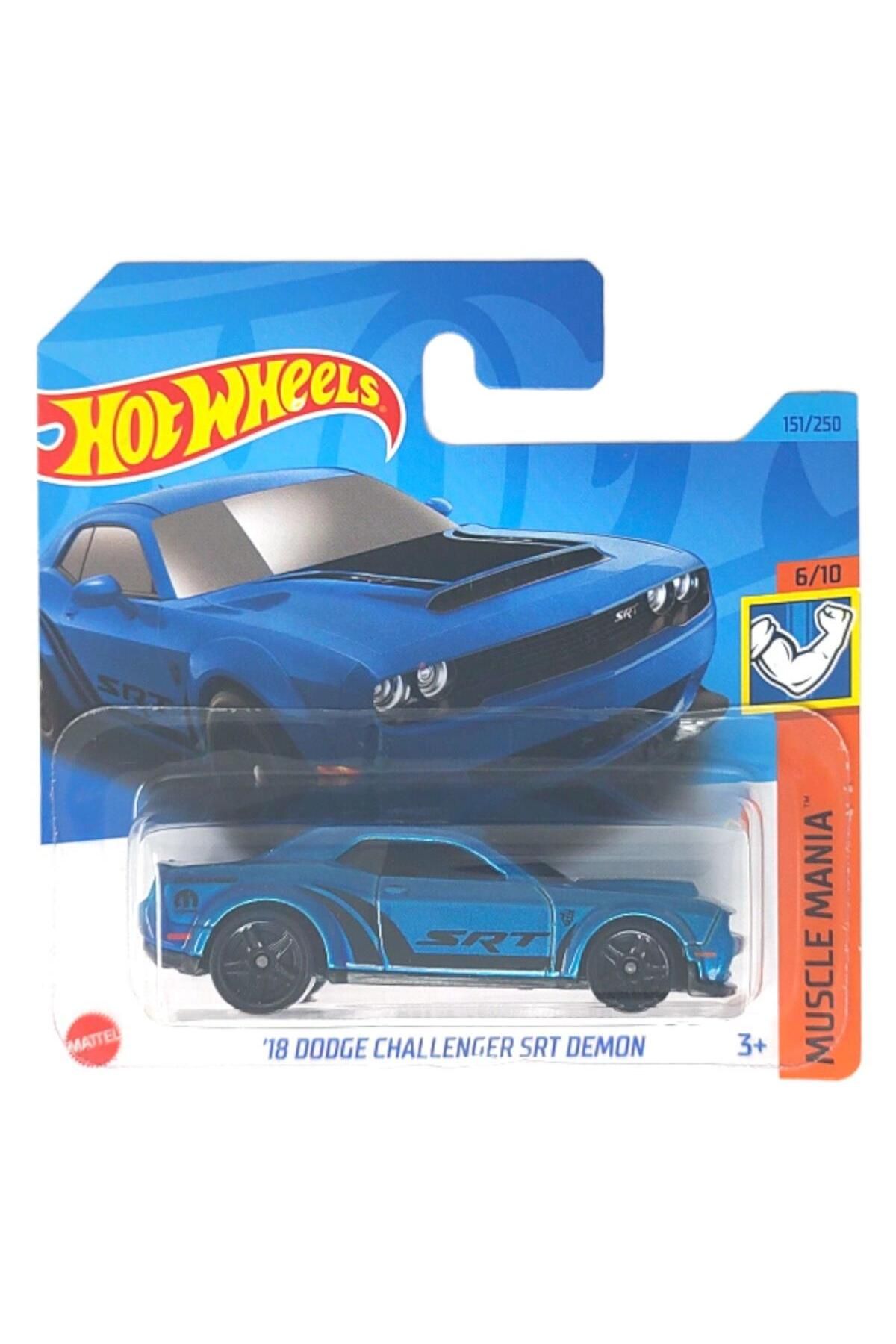 HOT WHEELS Tekli Arabalar '18 Dodge Challenger SRT Demon HKJ54