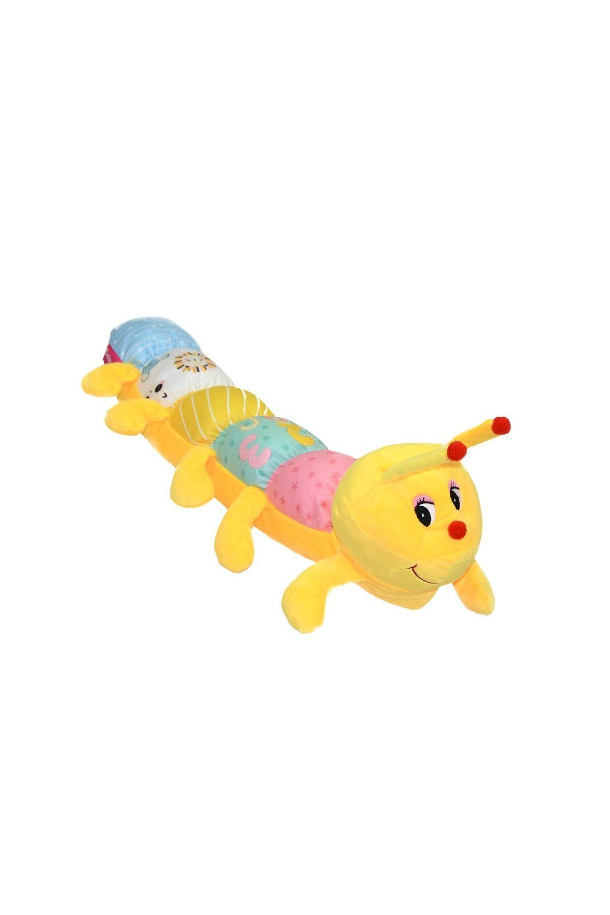 NillyToys 4314 Desenli Peluş Tırtıl 50 cm -Selay Oyuncak