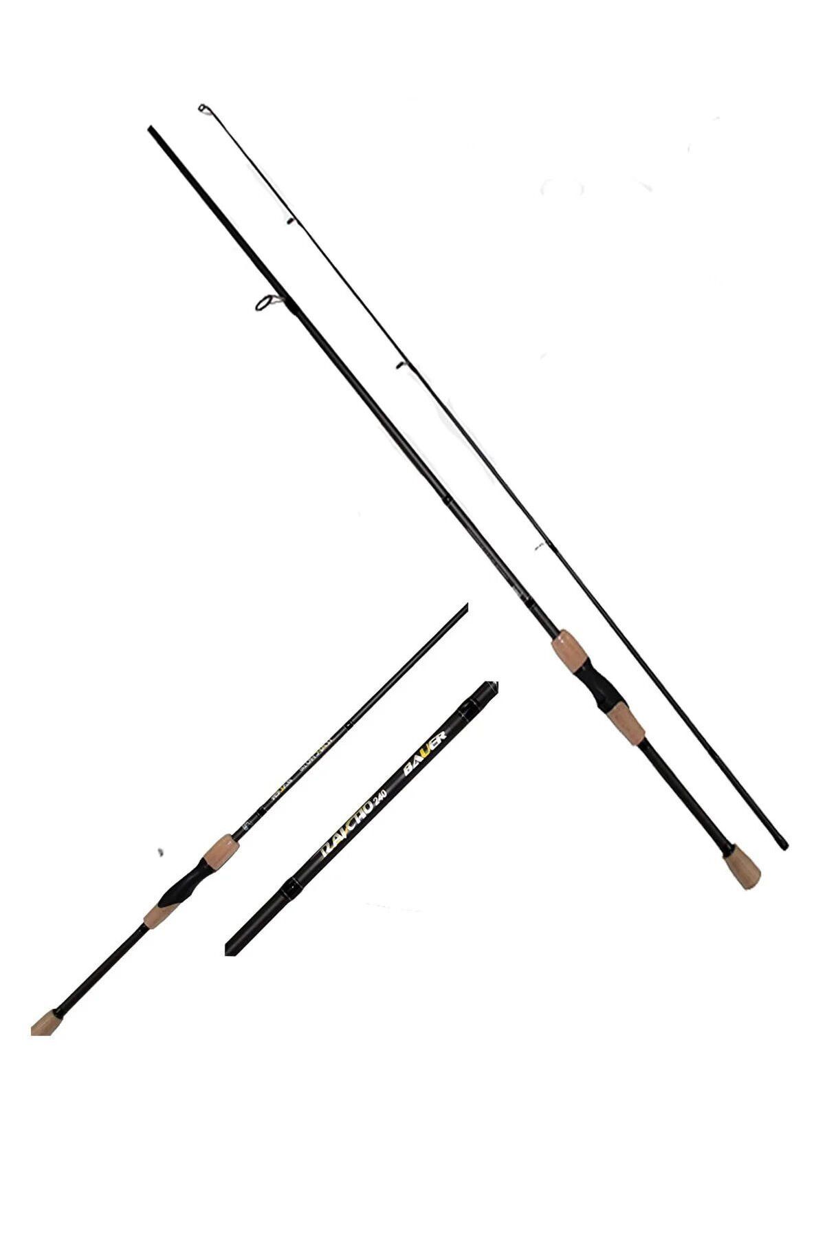 BAUER Raicho 2 parçalı 230cm Spin Olta Kamışı 3-12gr atarlı