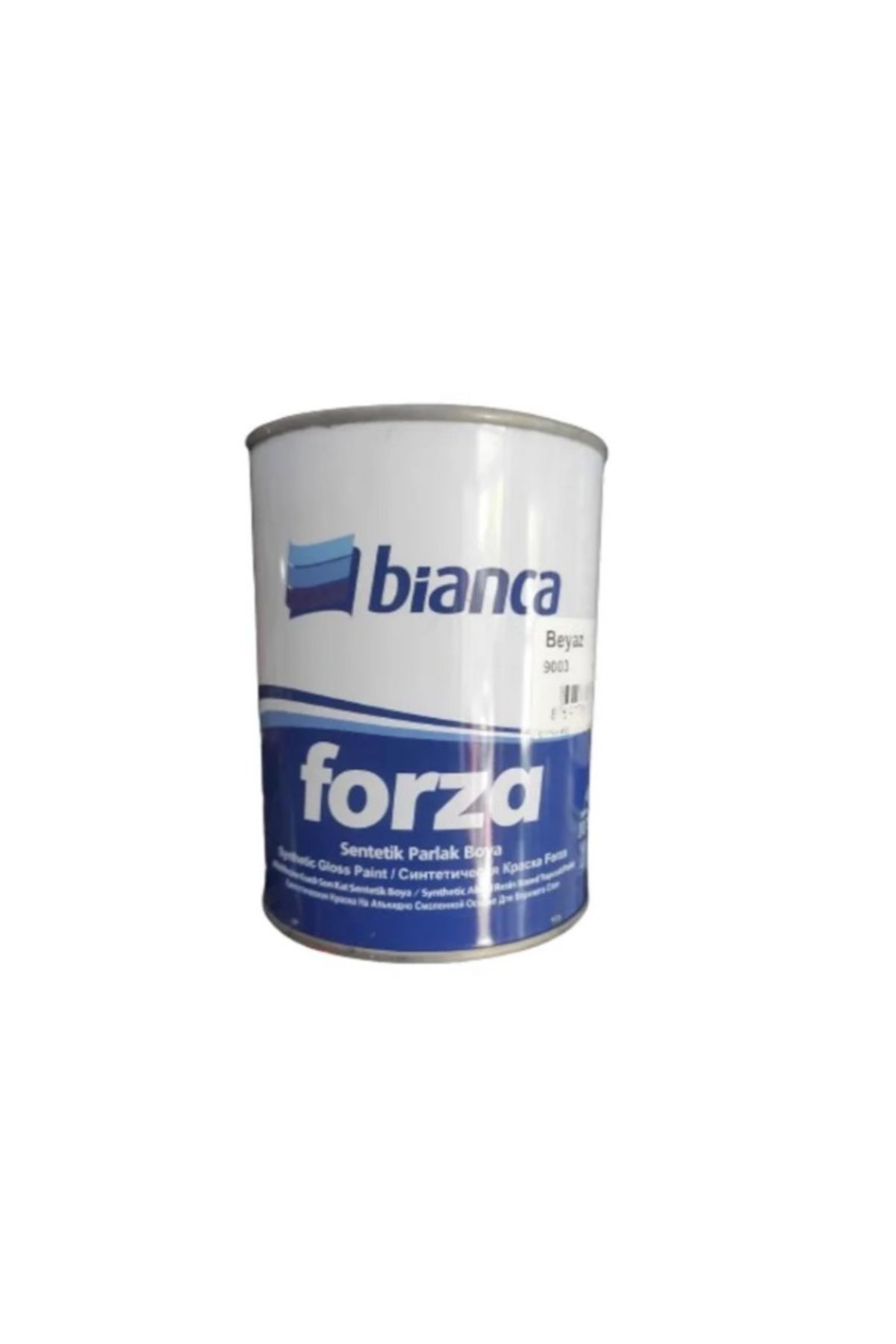 Bianca Forza Sentetik Ahşap & Metal Boyası Parlak 2,5 Kg Beyaz