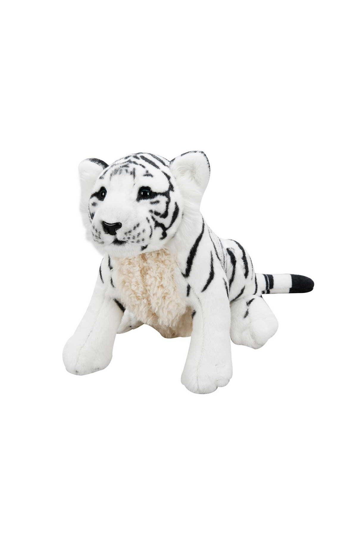 NillyToys 1415 Peluş Yavru Beyaz Kaplan 45 cm