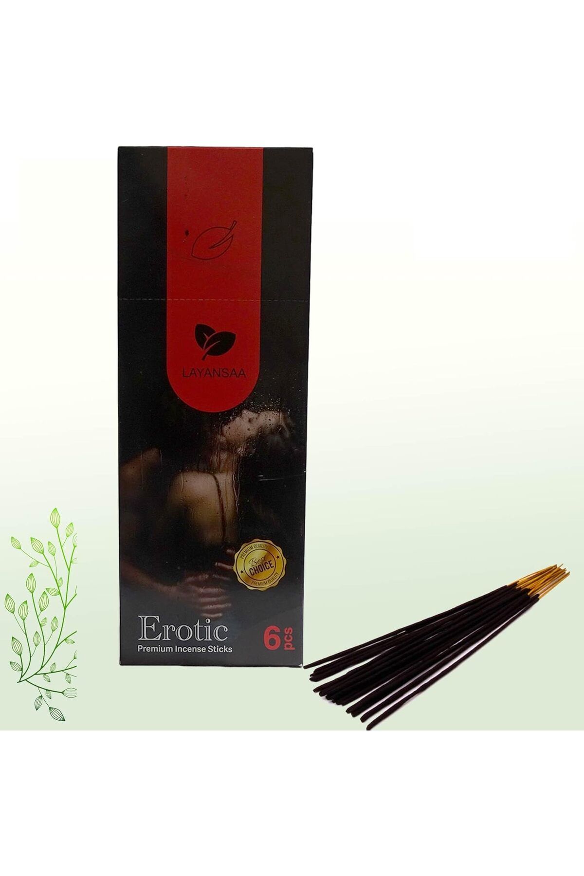 NcK Erotik(Erotic) Kokusu Özel Aroma Kokusu Agarbatti Arınma 20 Adet 1 Paket Çubuk Tütsü