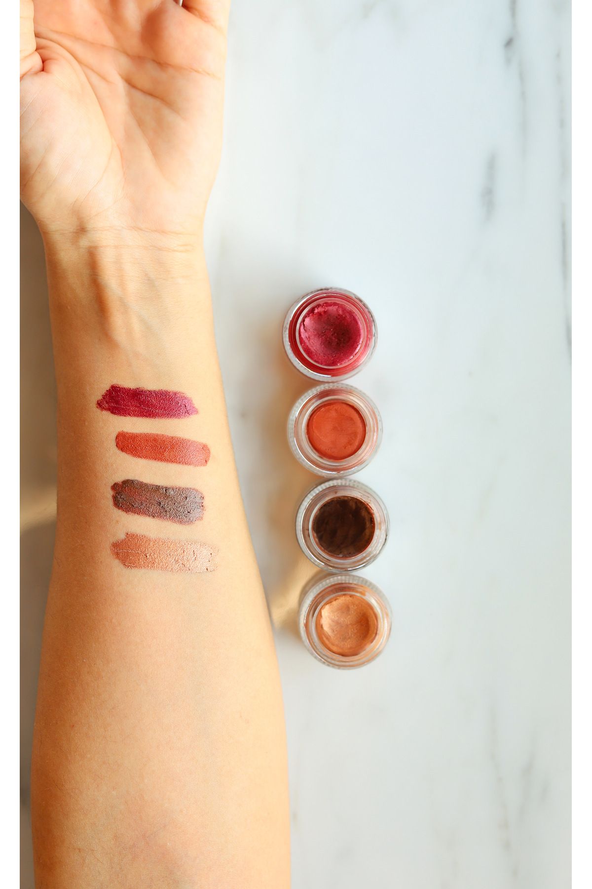 Baboon Natural-Lipstick and Blush - Chocolate Brown Multi Balm 3