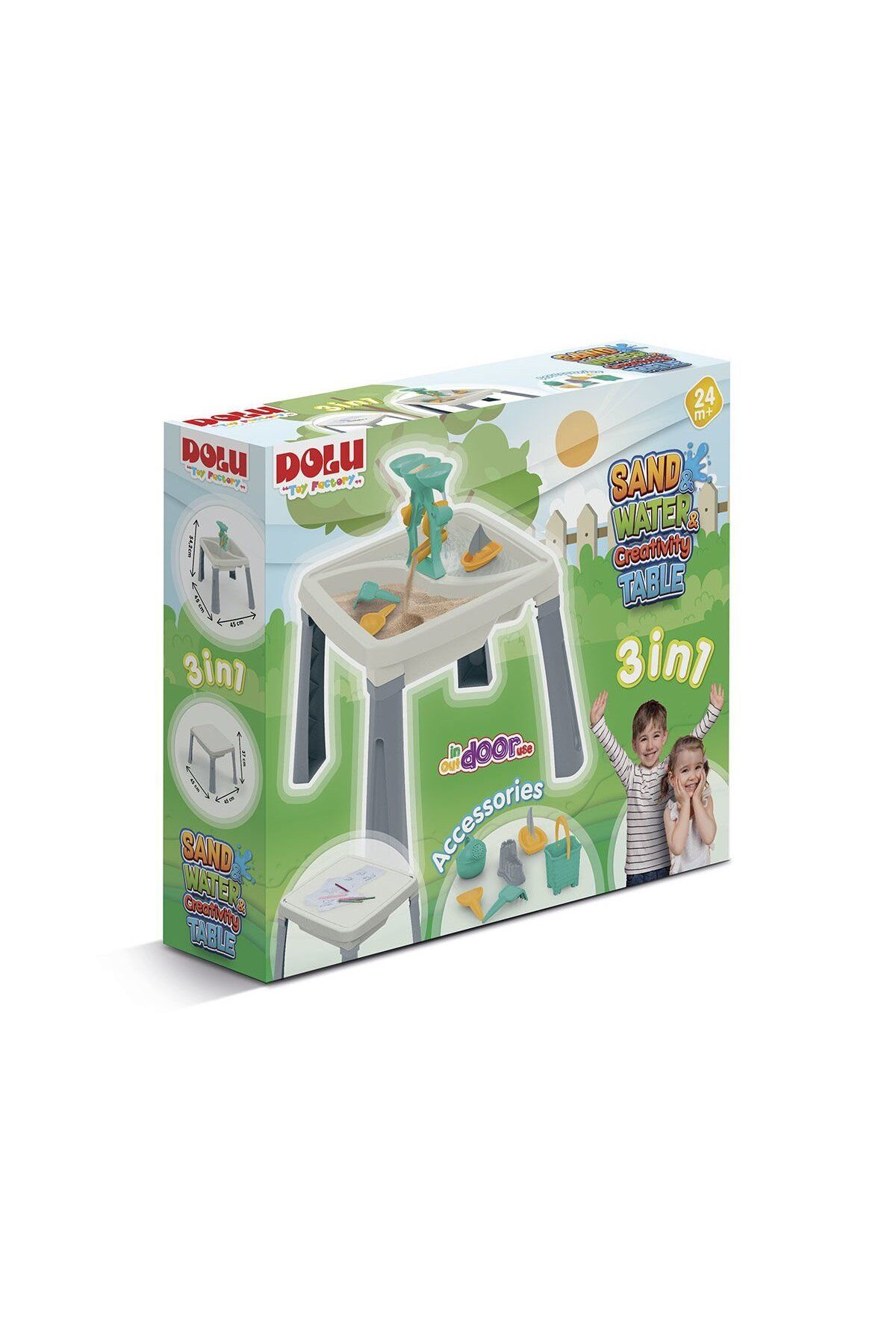 NillyToys 2677 Su Kum Yaratıcılık Masası -Dolu