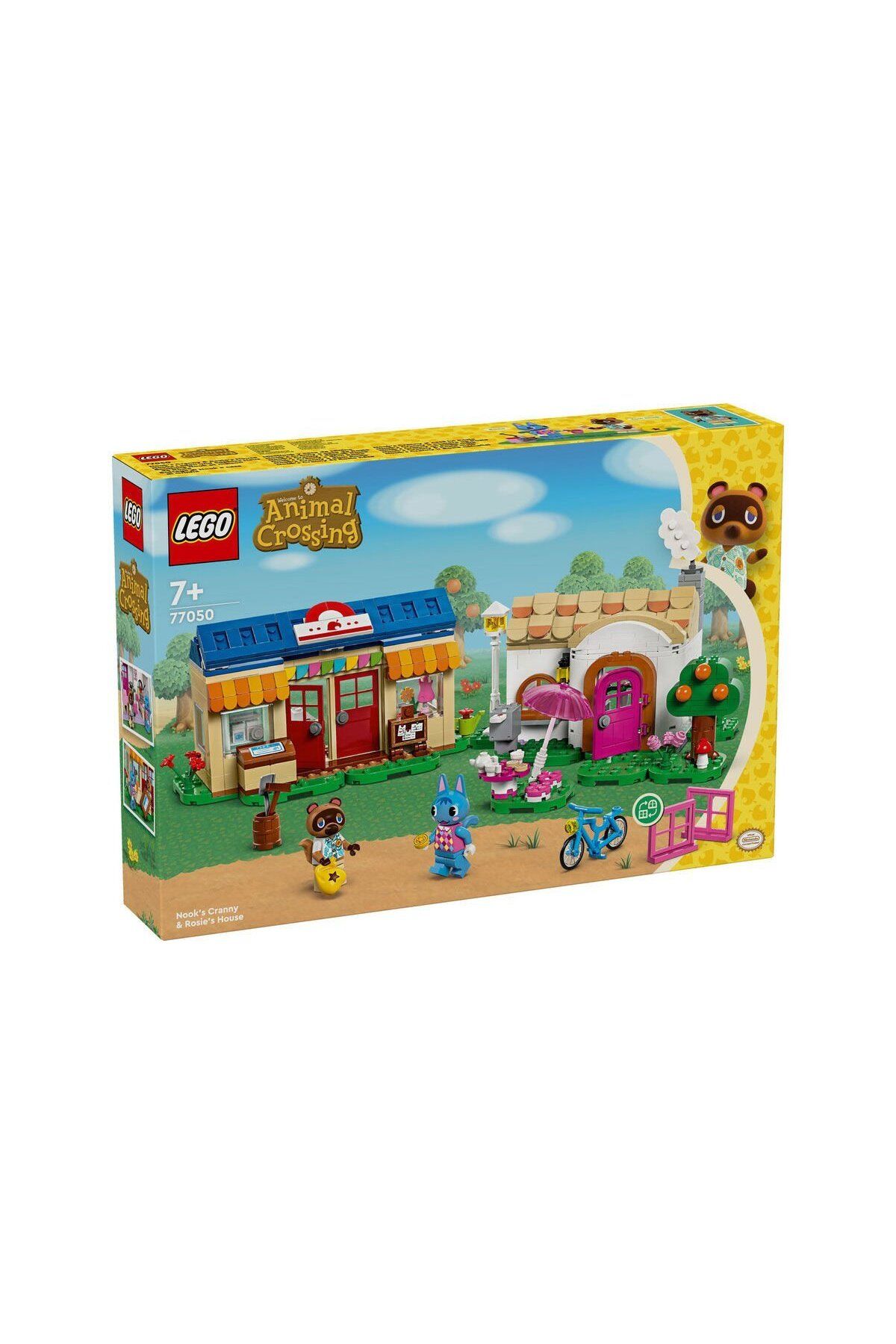 NillyToys 77050 Lego Animal Crossing Nooks Cranny ve Rosienin Evi 535 parça +7 yaş