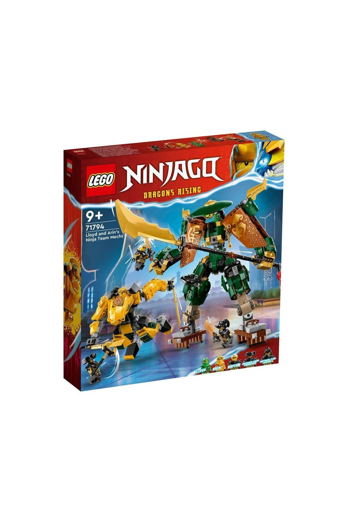 NillyToys 71794 Lego Ninjago - Lloyd ve Arinin Ninja Ekibi Robotları 764 parça +9 yaş