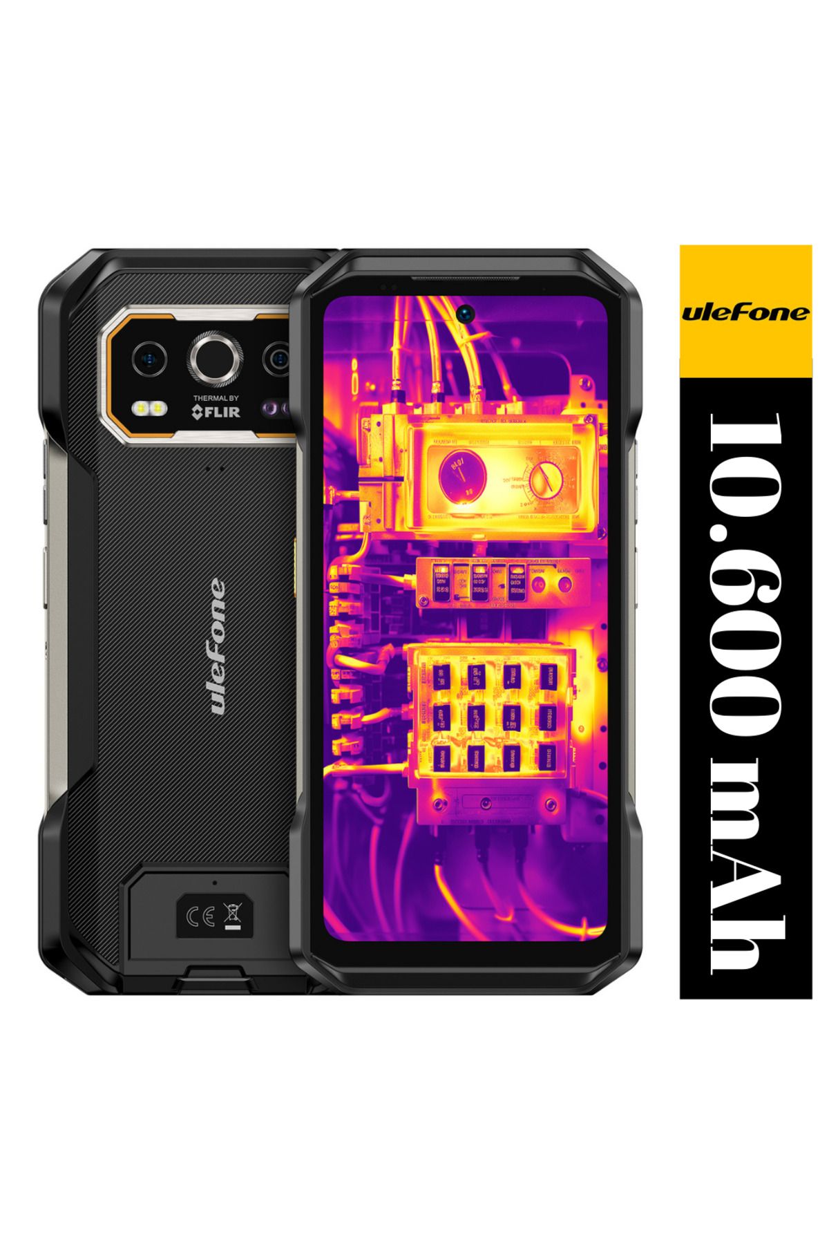 ULEFONE Armor 27t Pro Android 14 10600mah Termal 12gb Ram 256gb 6.78" Cep Telefonu- Türkiye Garantili