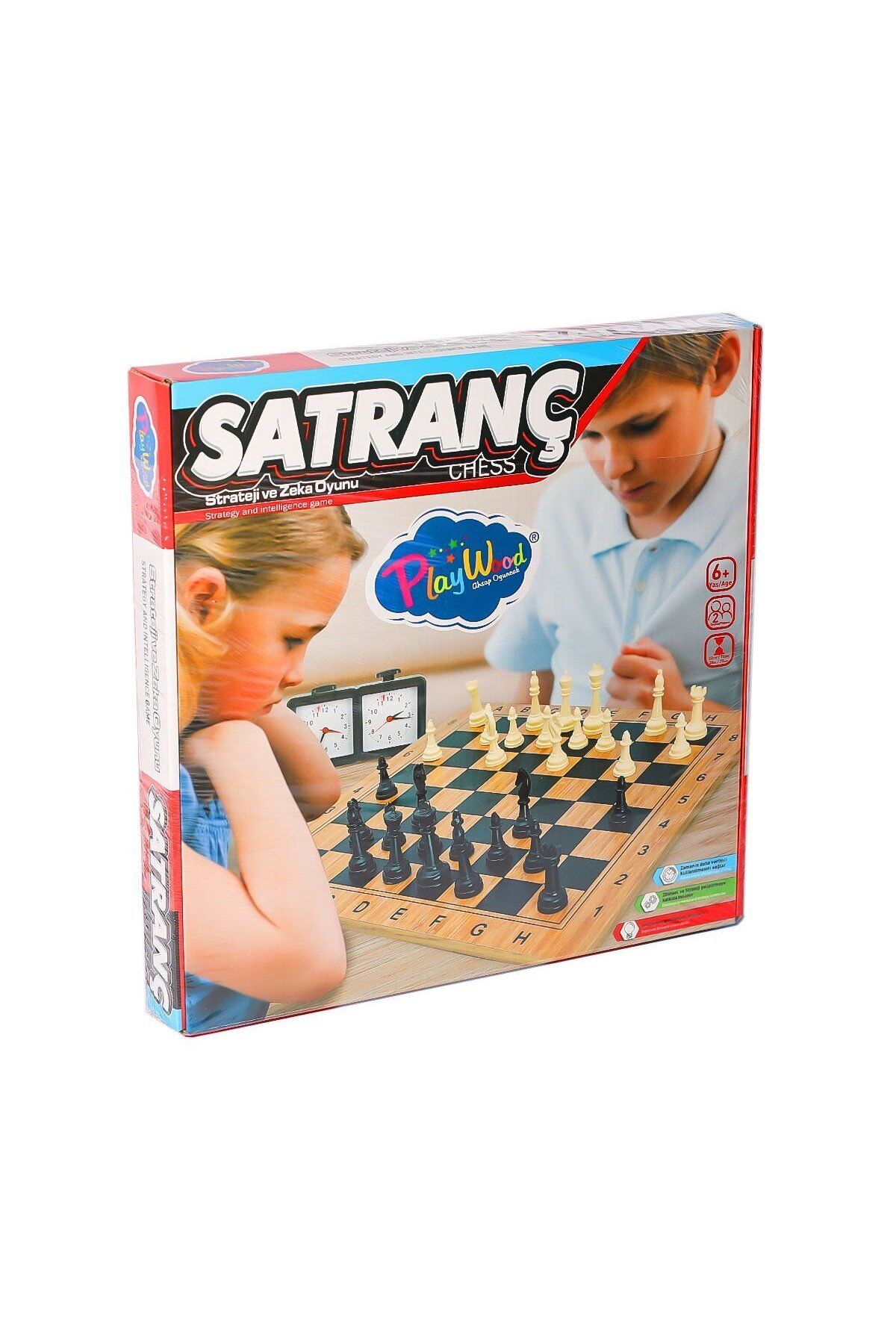 NillyToys ONY-396 Ahşap Satranç -Onyıl