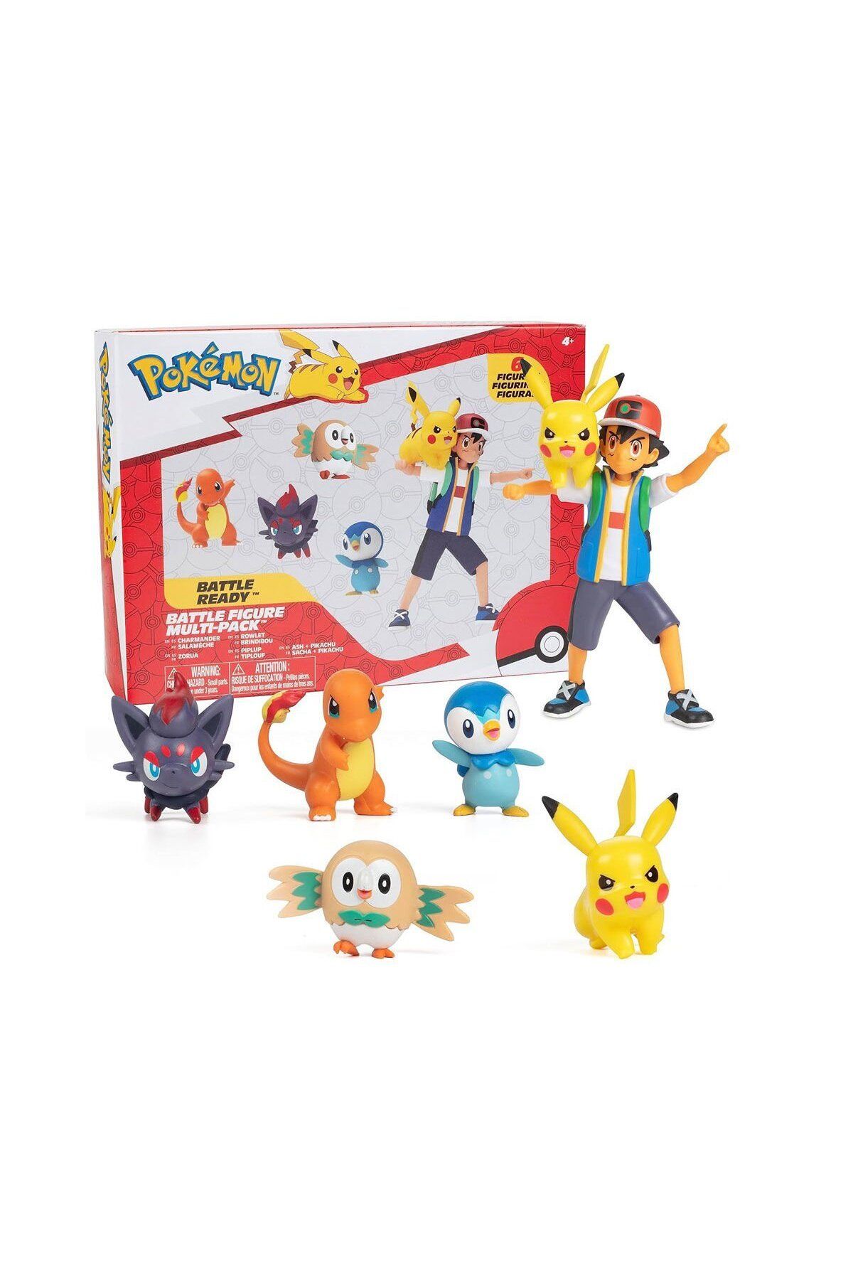 NillyToys POK PKW3781 Pokemon Battle 6'lı Figür Seti