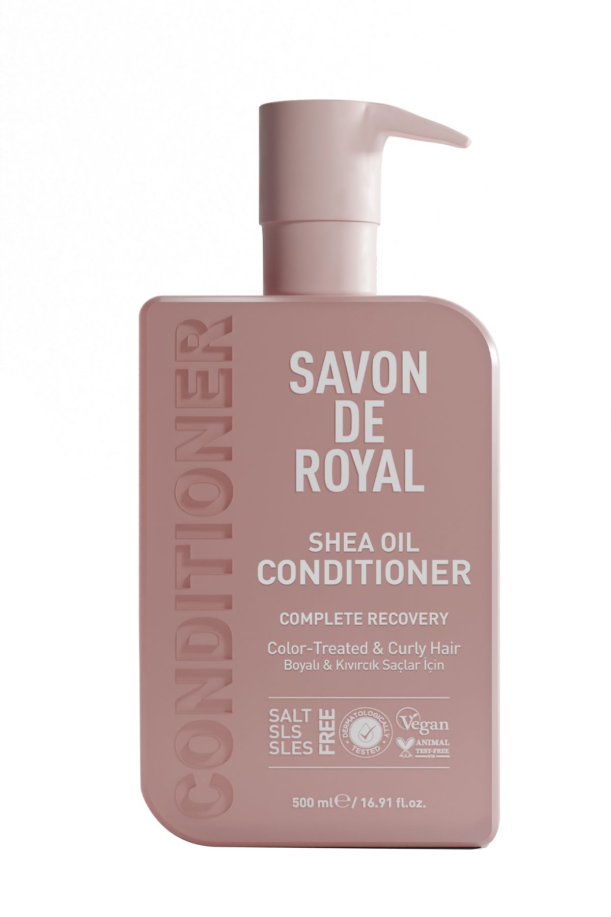 Savon De Royal - Shea Yağı - Boyalı ve Kıvırcık Saçlar İçin İyileşme Etkili Saç Kremi 500 ml