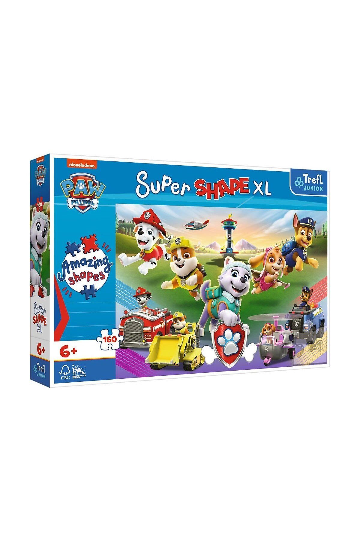 NillyToys PUZZLE-50021 Paw Patrol 160 Parça XL