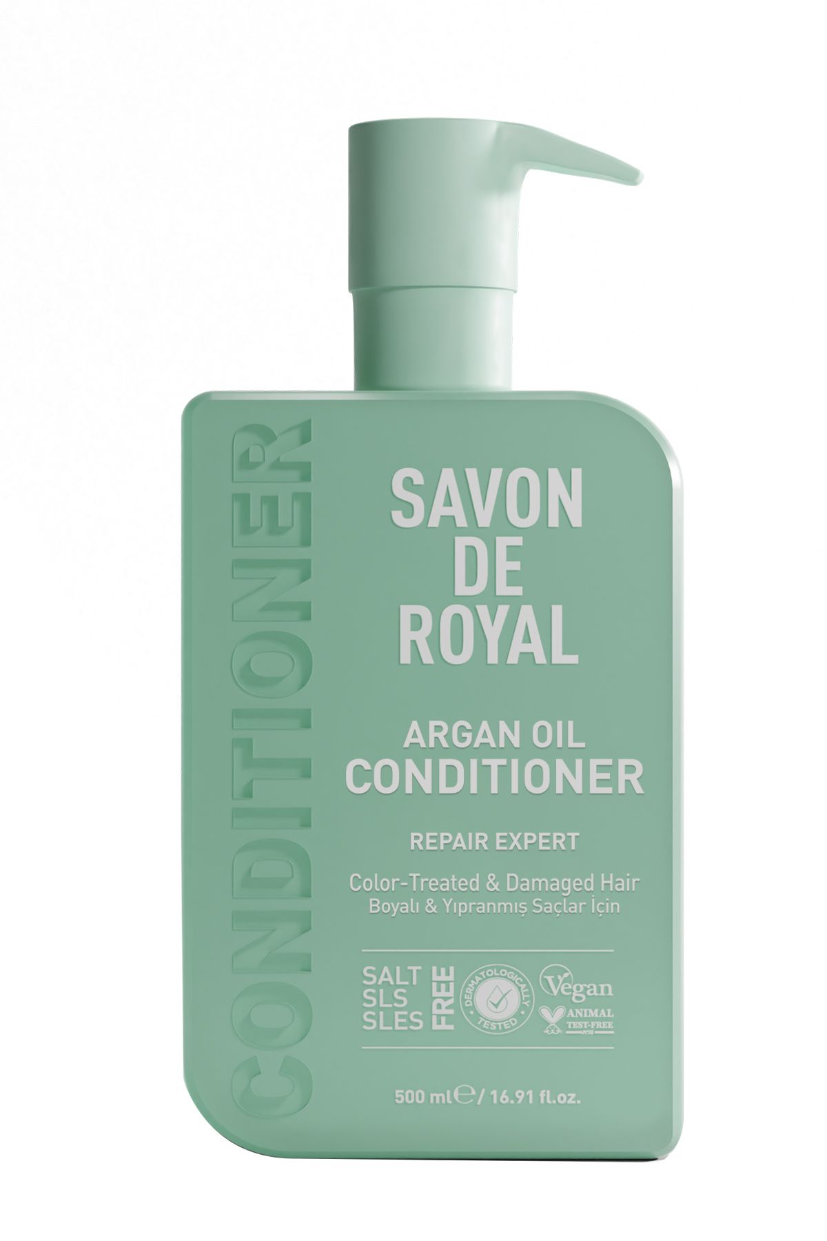 Savon De Royal - Argan Yağı İçeren - Boyalı & Yıpranmış Saçlar İçin Onarım Uzmanı Saç Kremi 500 ml