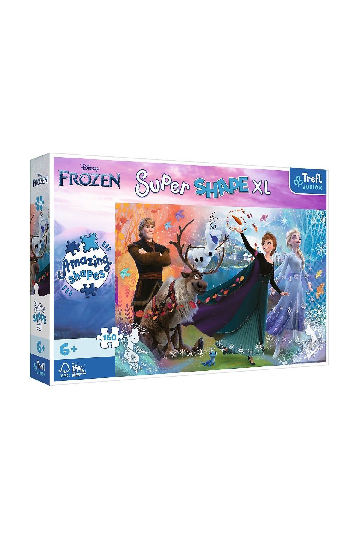 NillyToys PUZZLE-50022 Frozen 160 Parça XL Çocuk Puzzle