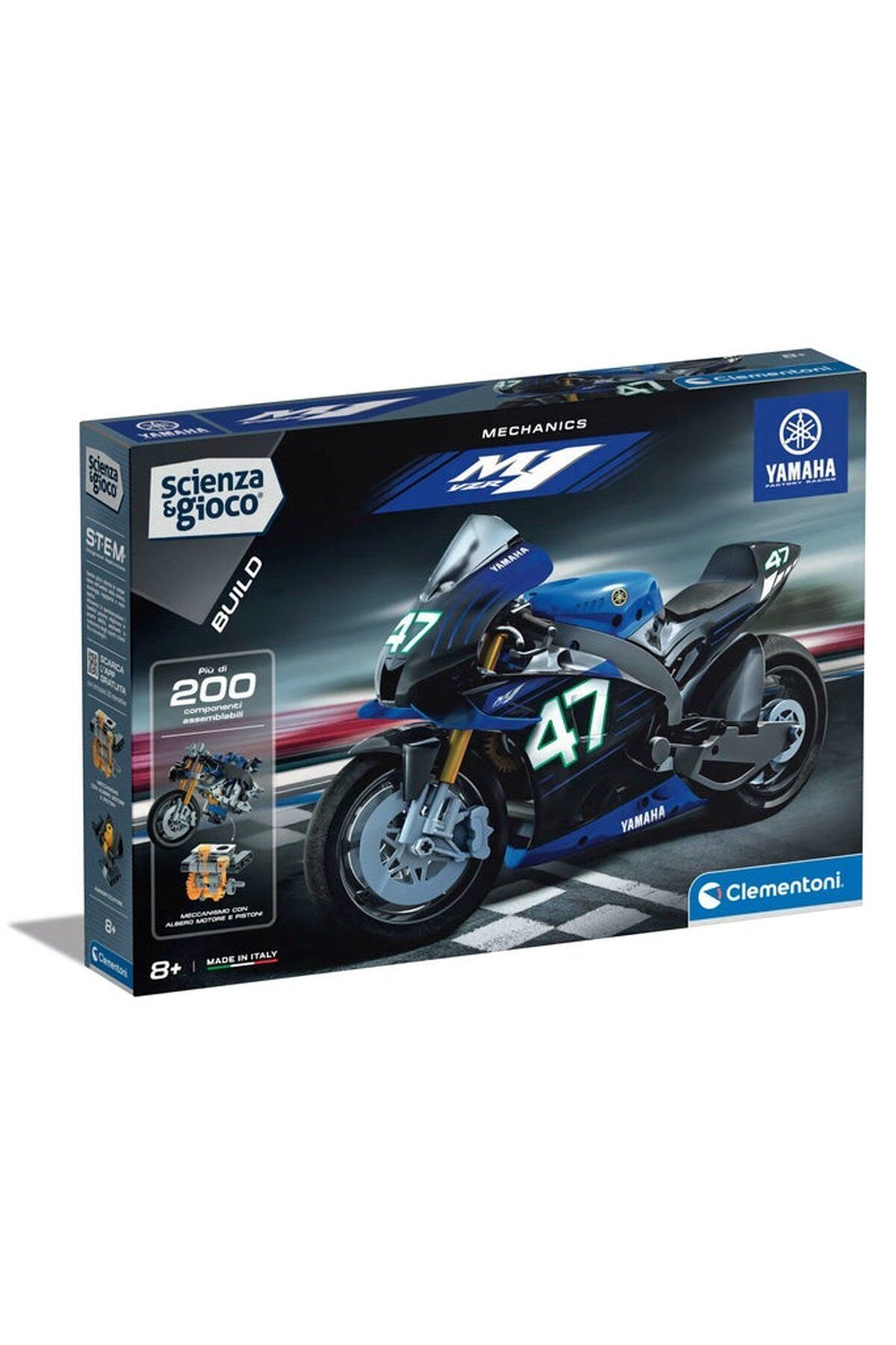 NillyToys 75084TR Mekanik Laboratuvarı - Yamaha M1 +8 yaş