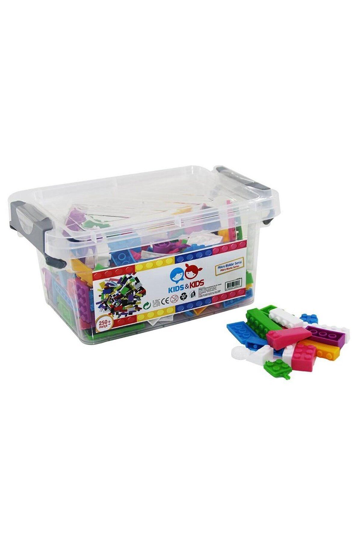 NillyToys STR-112 KİDS KİDS 250 PARÇA MİKROBLOKLAR KOLİ 25 PK